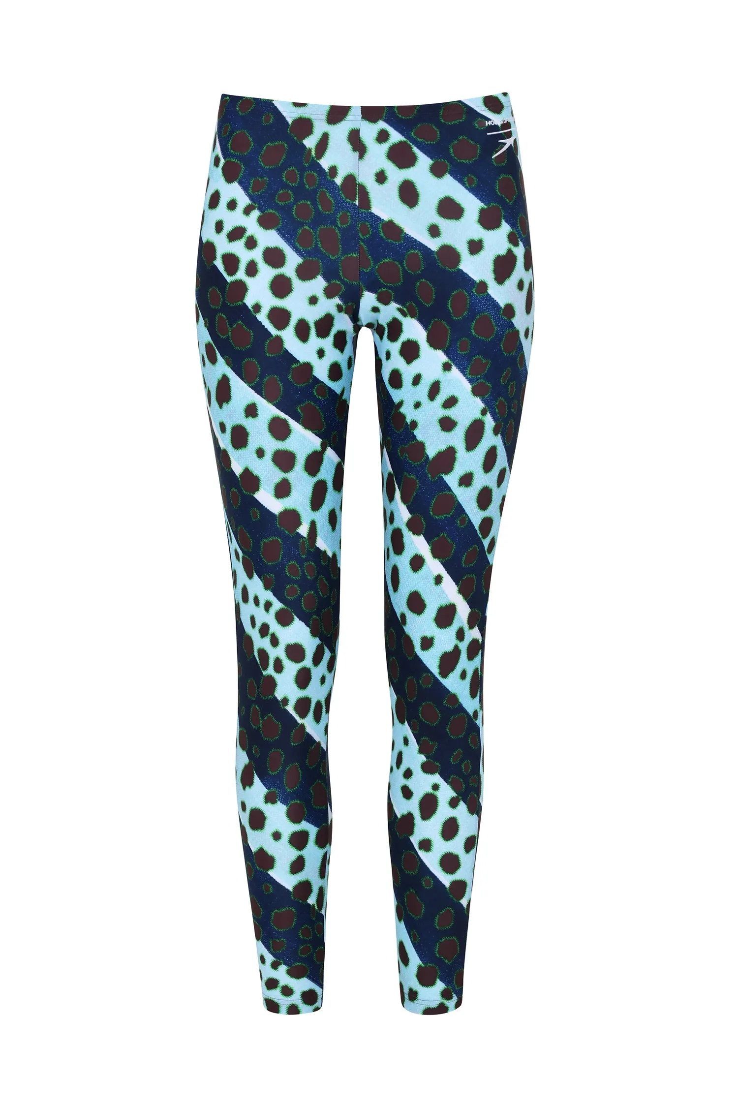 House of Holland HOH X Speedo Muted Cheetah Stripe Leggings