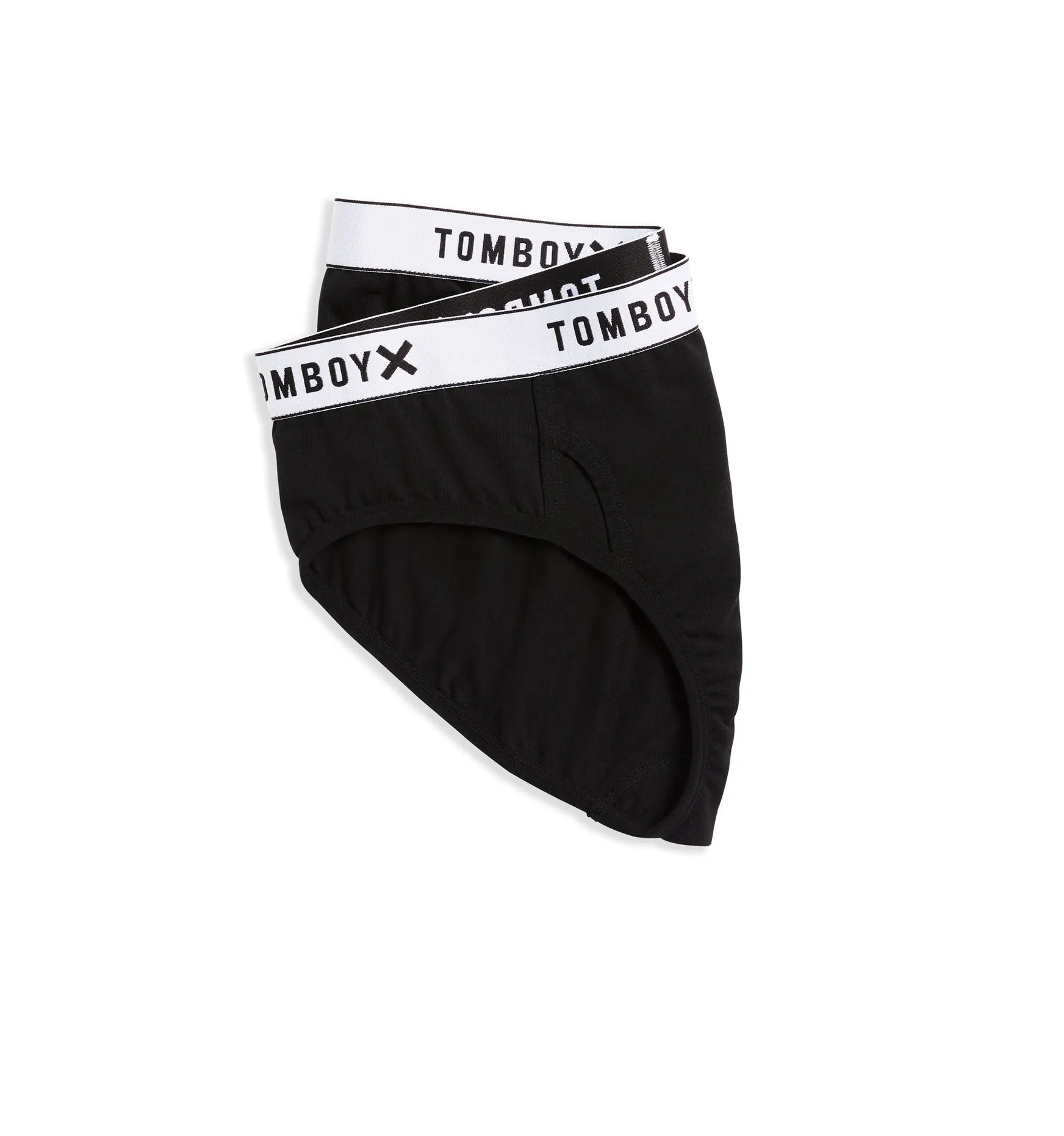 Iconic Briefs LC - Black with White Band