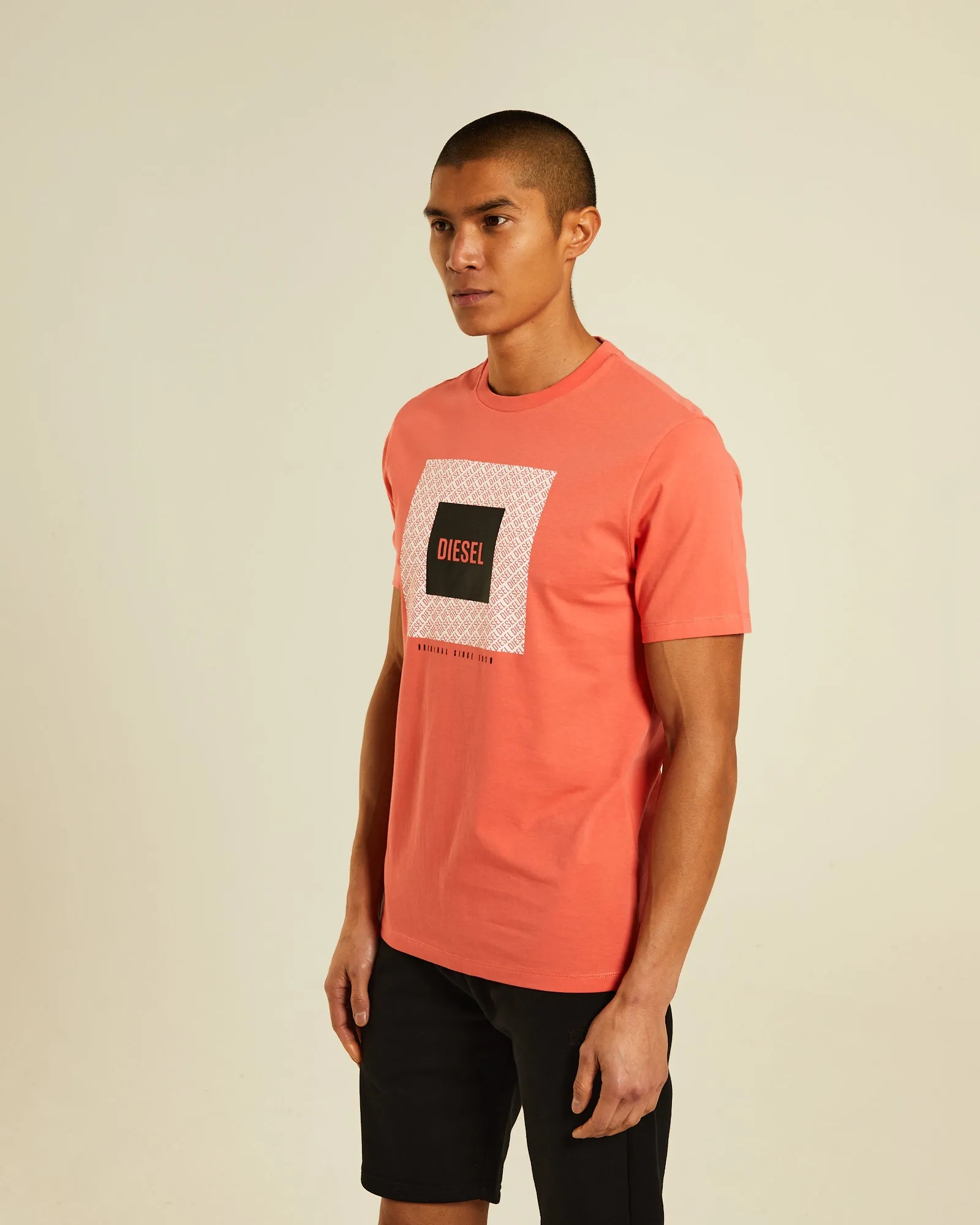 Idris Tee Bright Peach