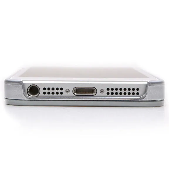 iPhone 5/5S Sleek Protective Case - Silver