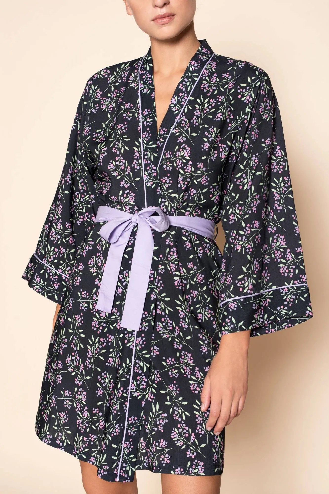 kimono funky flowers