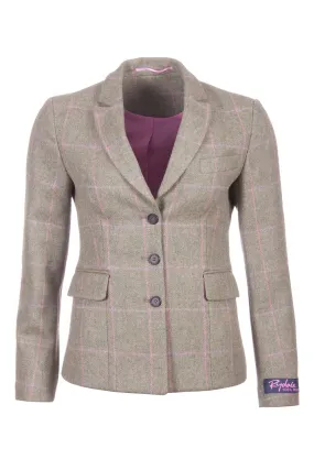 Ladies Short Fitted Tweed Jacket Blazer