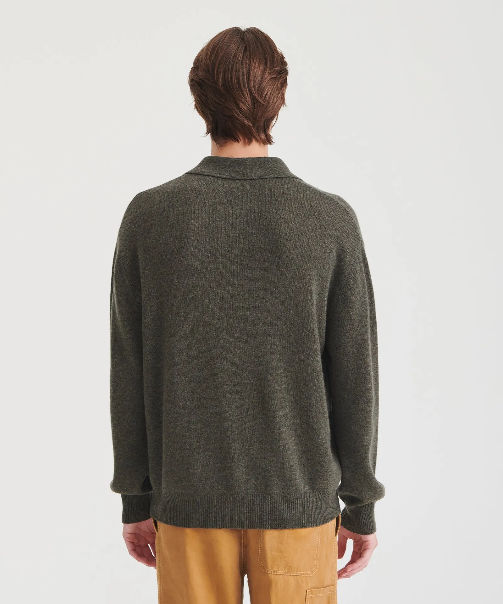 Lightweight Cashmere Relaxed Polo