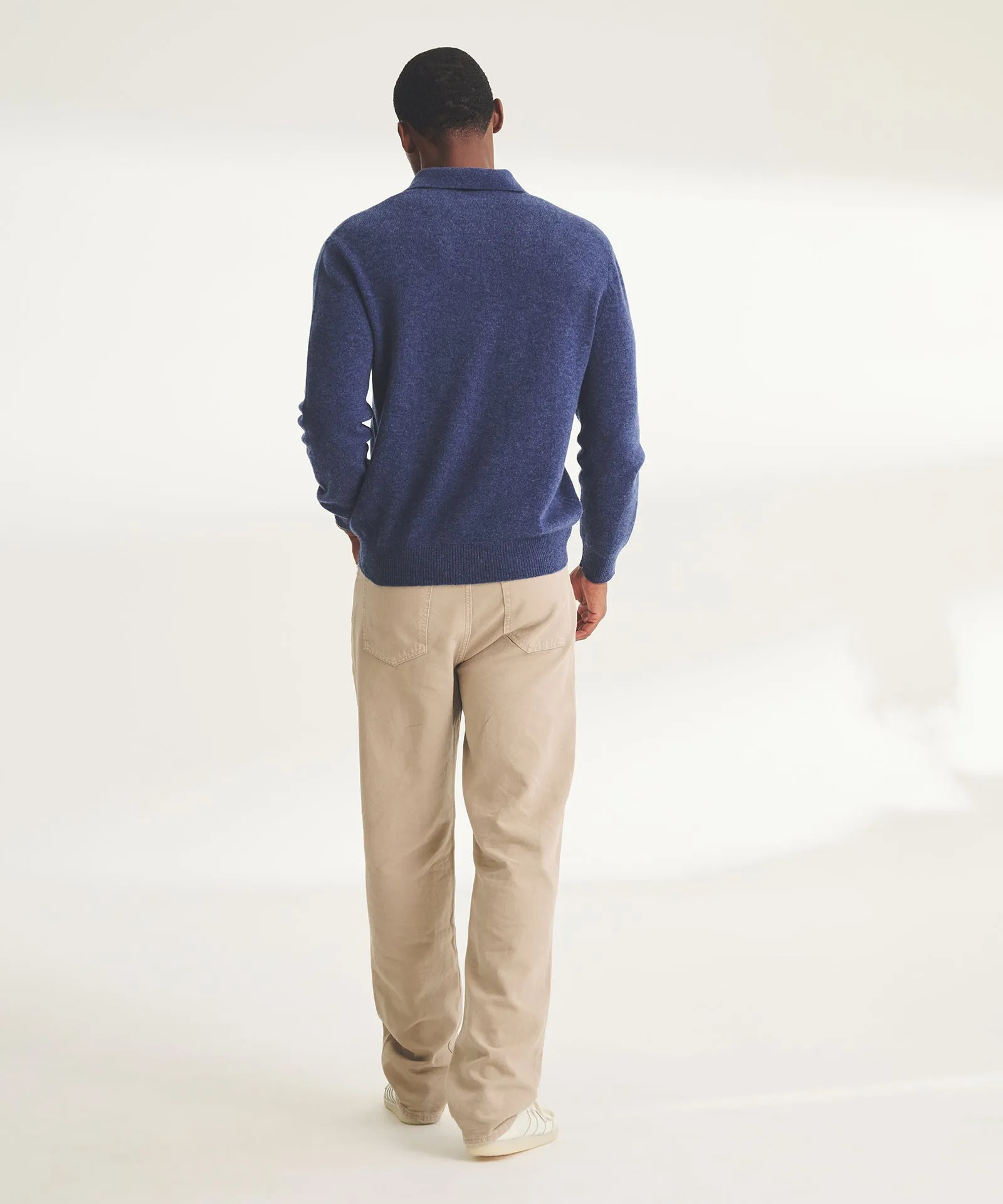 Lightweight Cashmere Relaxed Polo