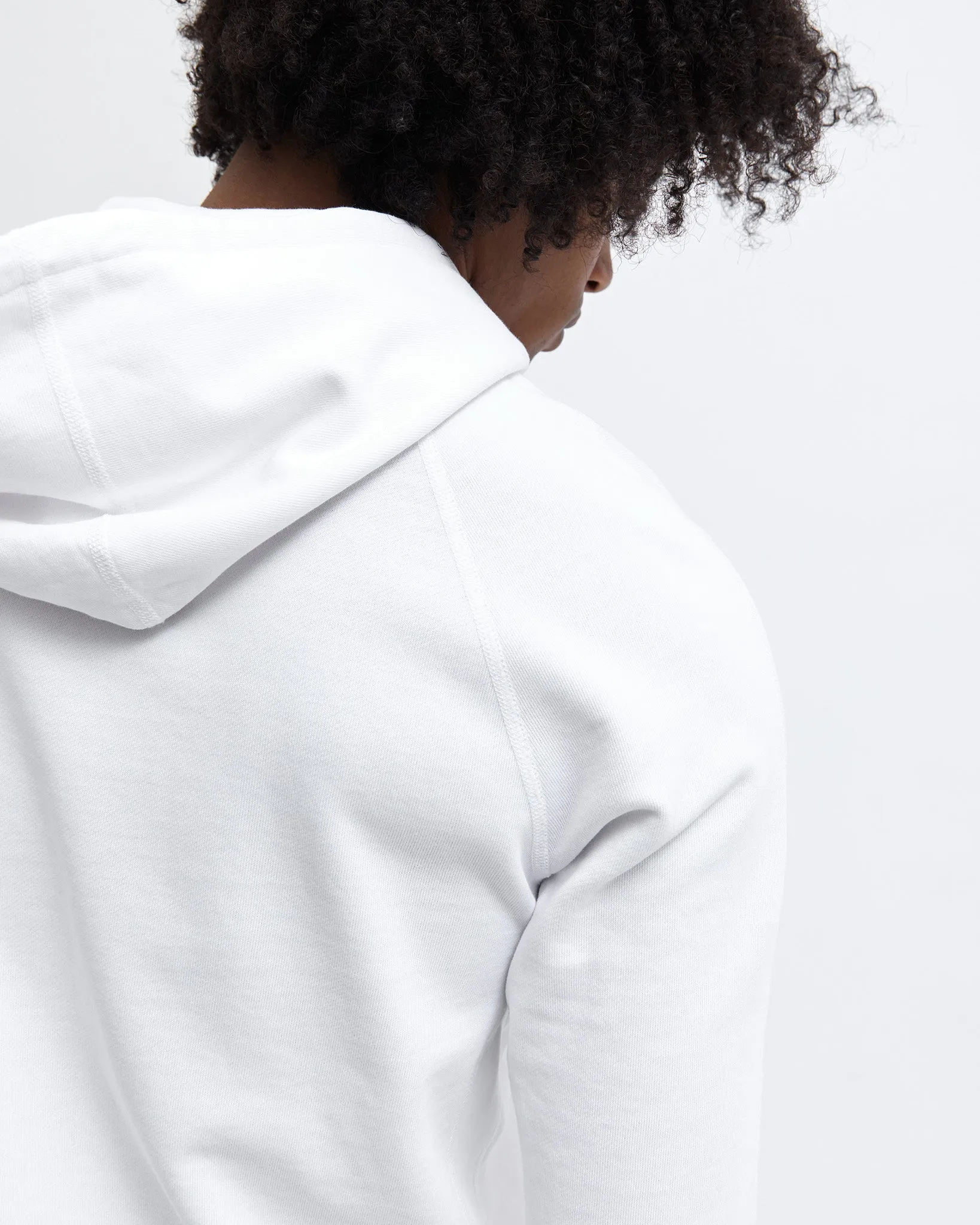 Lightweight Terry Slim Hoodie