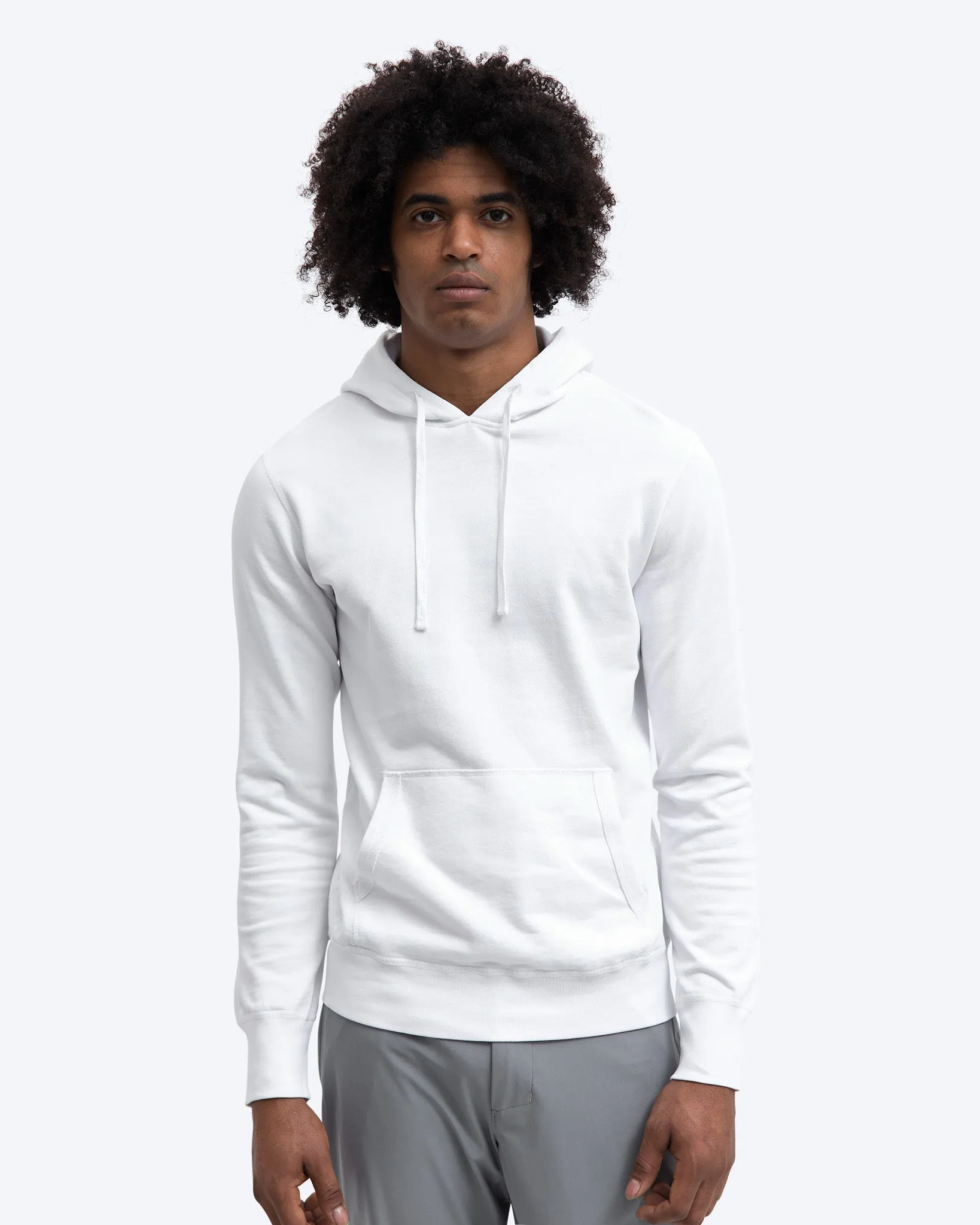 Lightweight Terry Slim Hoodie