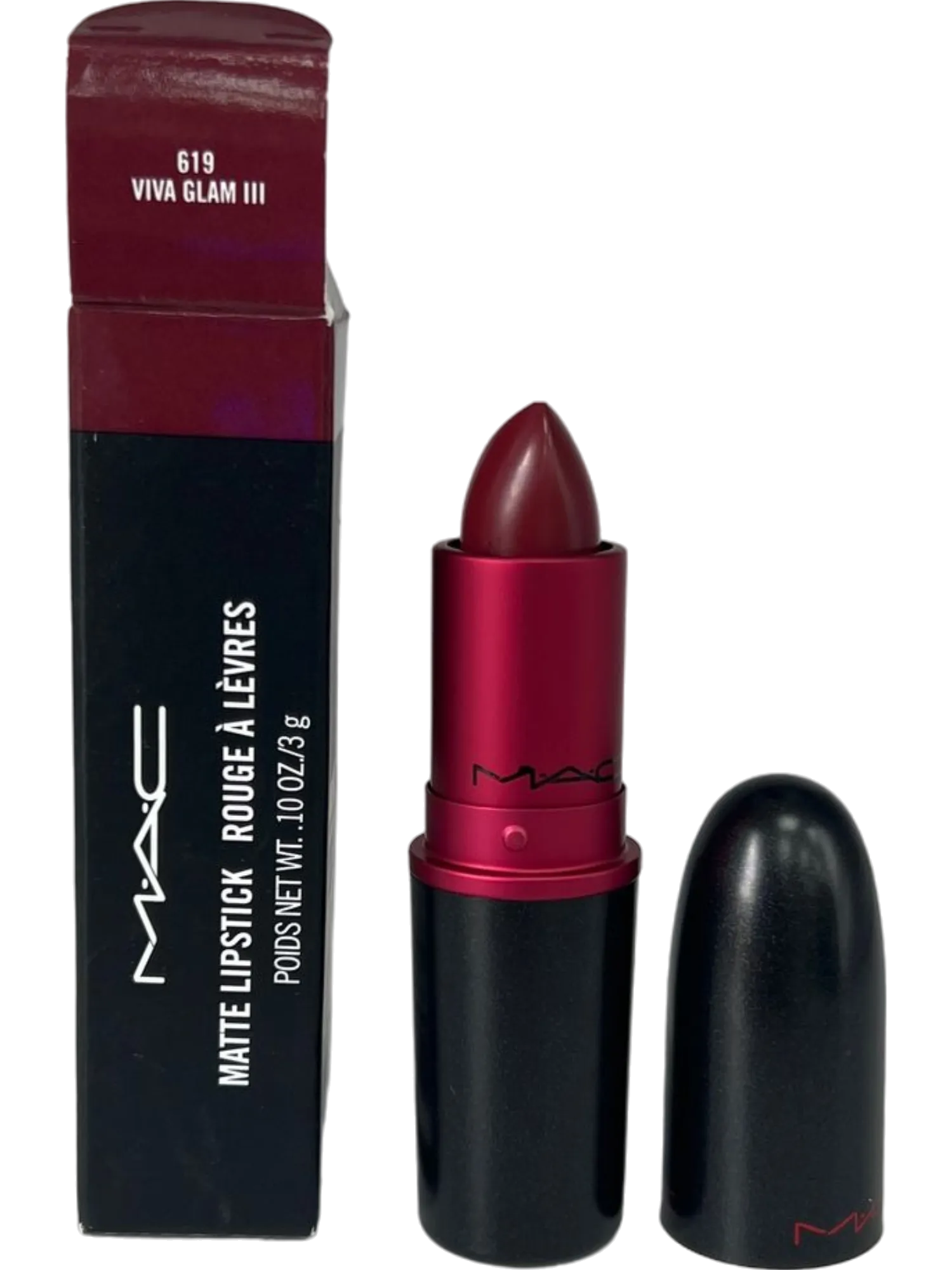 MAC Matte Lipstick Viva Glam III - Muted Brownish-Plum