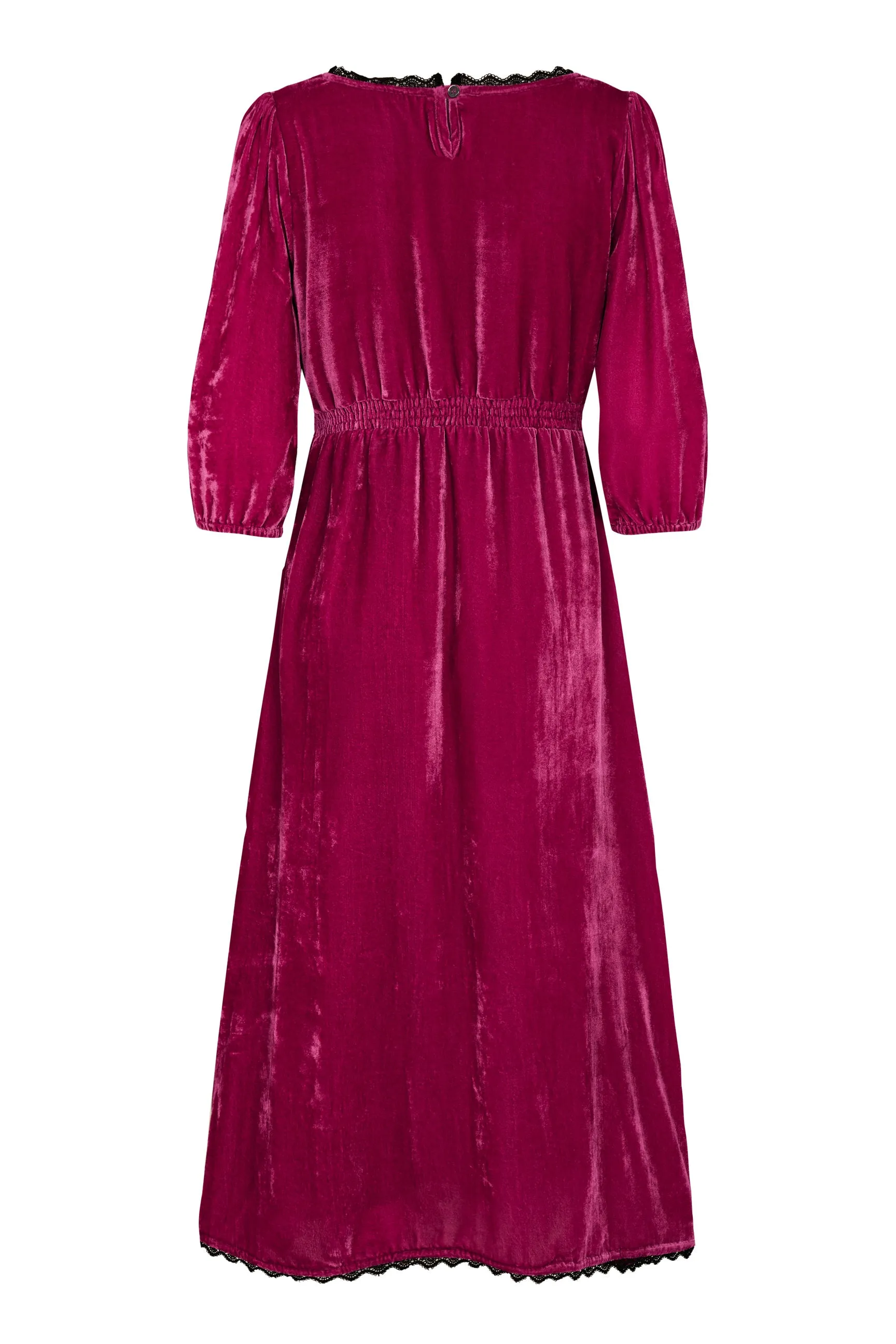 Mary malaga velvet dress