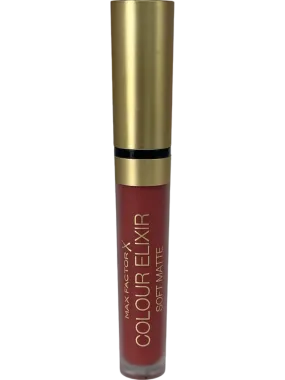 Max Factor Colour Exlixir Soft Matte Lip Colour 4ml - Muted Russet