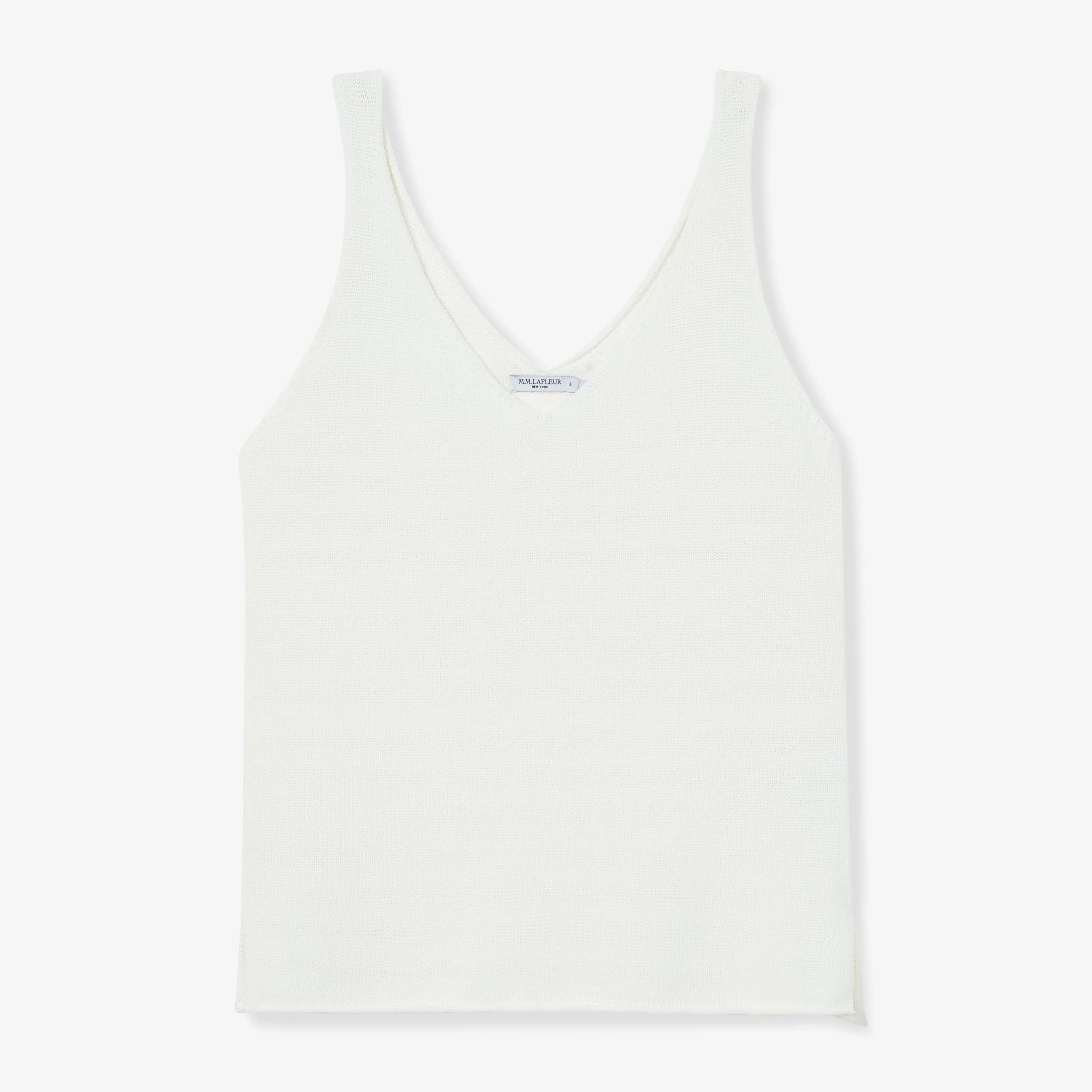 Melody Tank - Sleek Cotton :: Ivory