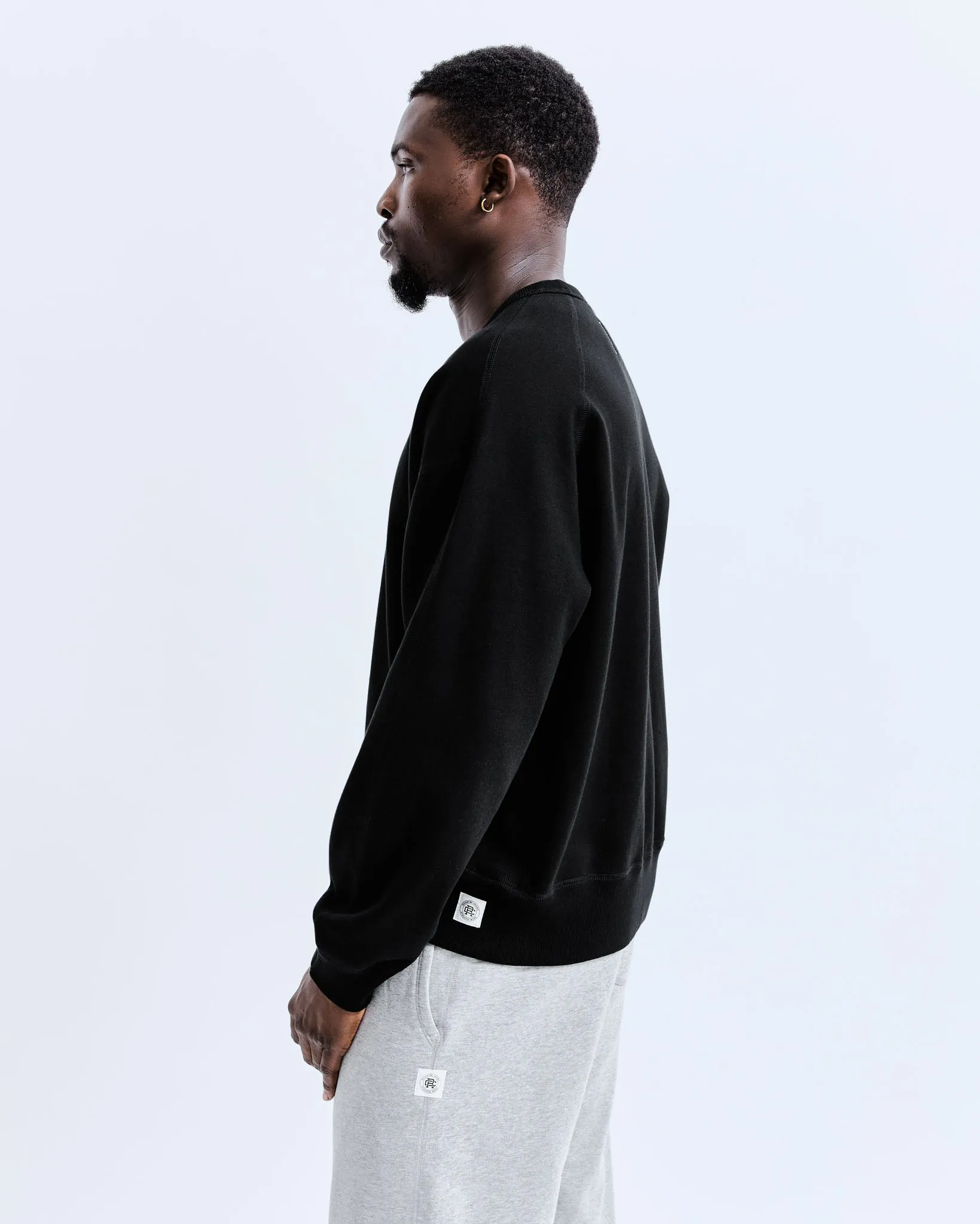 Midweight Terry Relaxed Crewneck