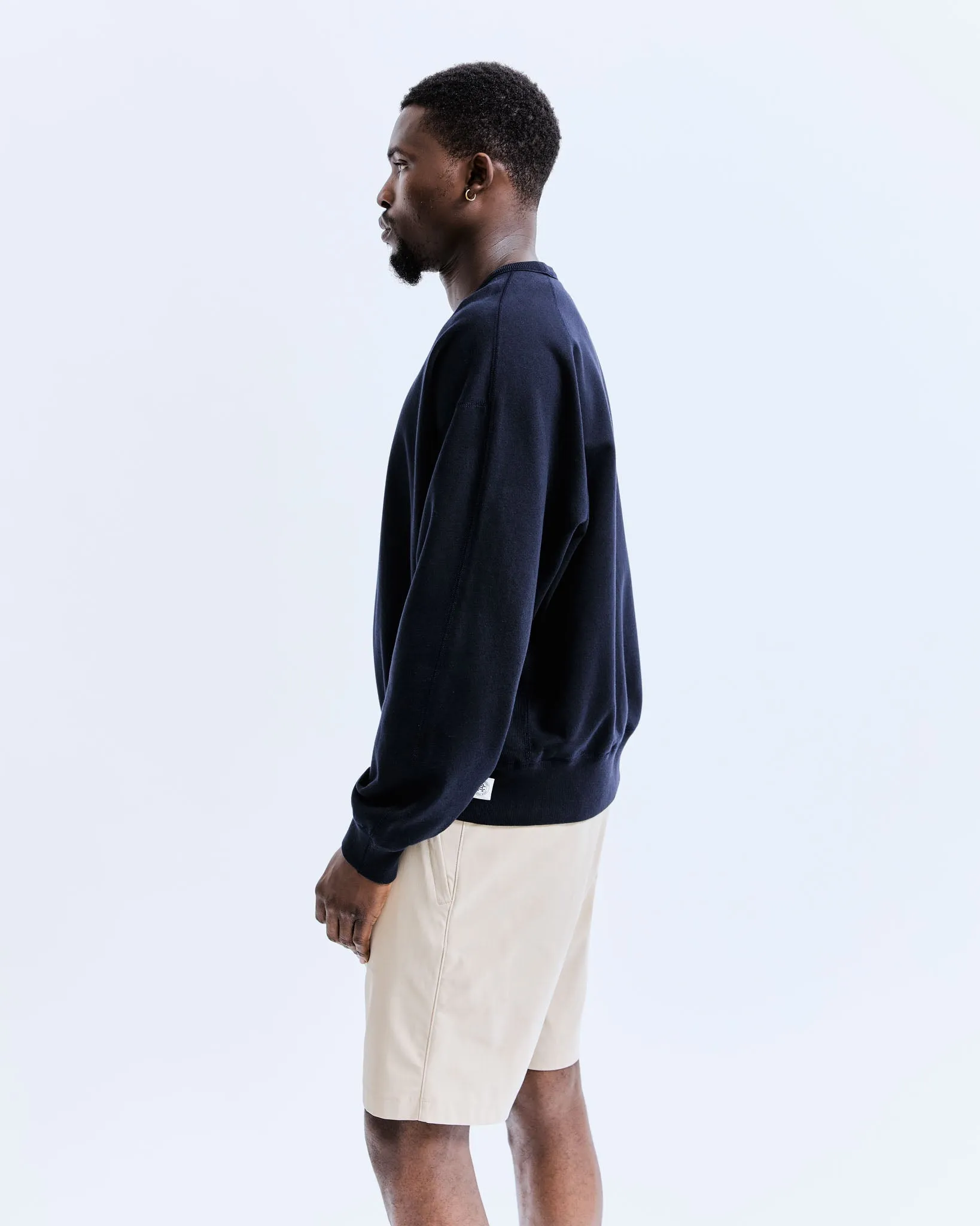 Midweight Terry Relaxed Crewneck