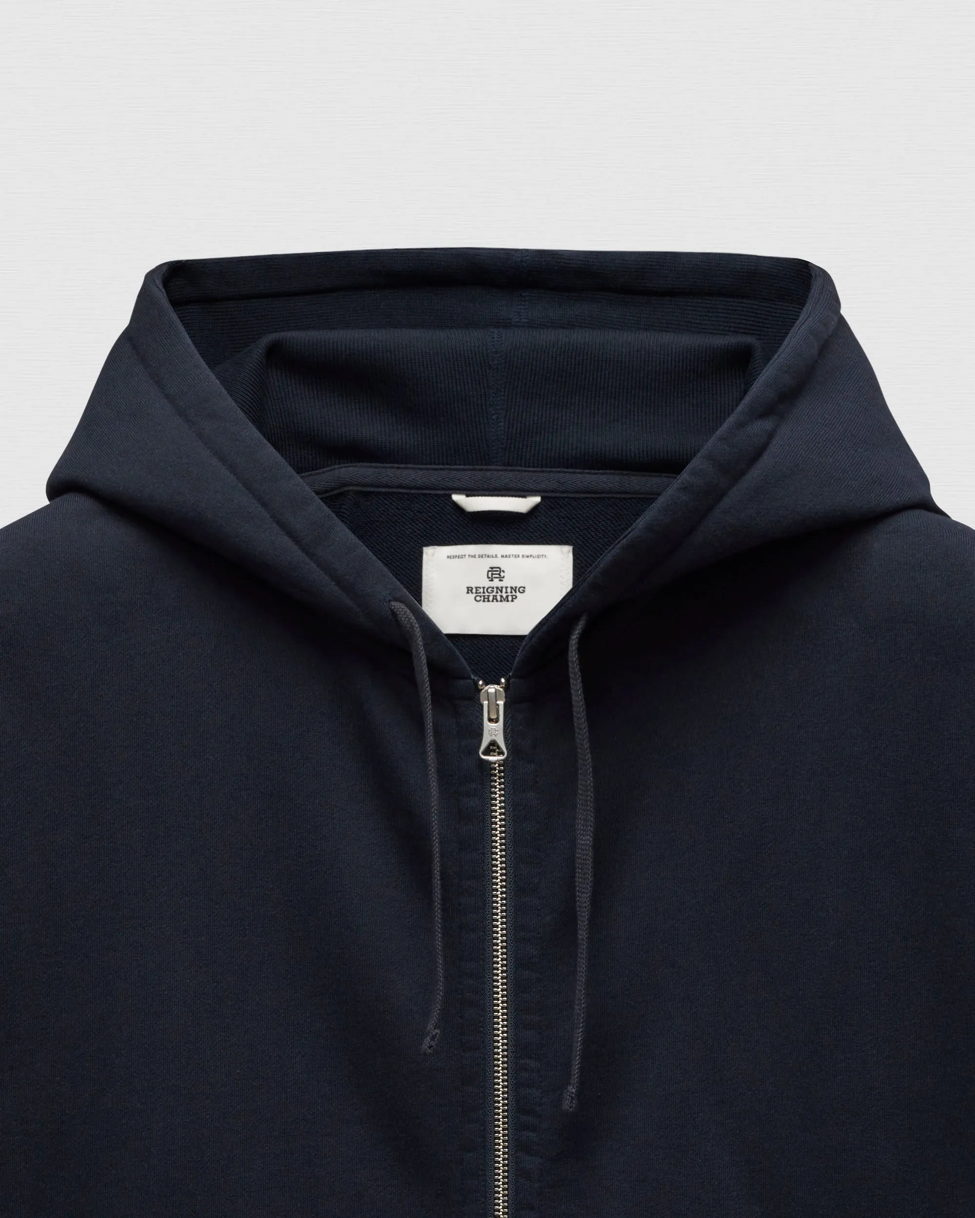 Midweight Terry Relaxed Zip Hoodie