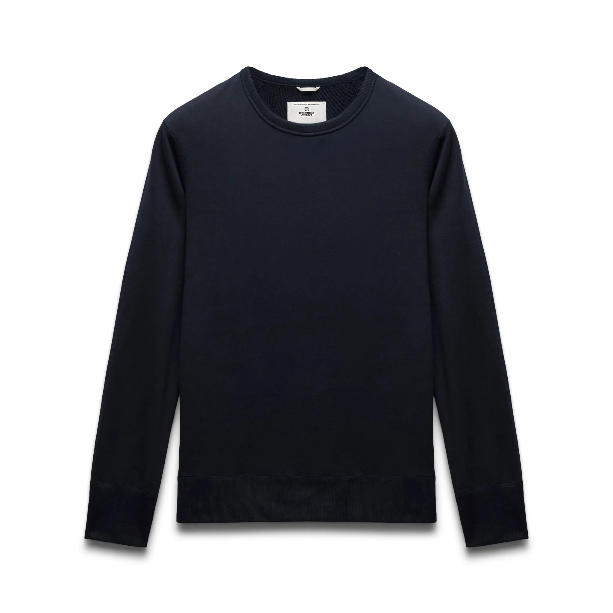 Midweight Terry Slim Crewneck