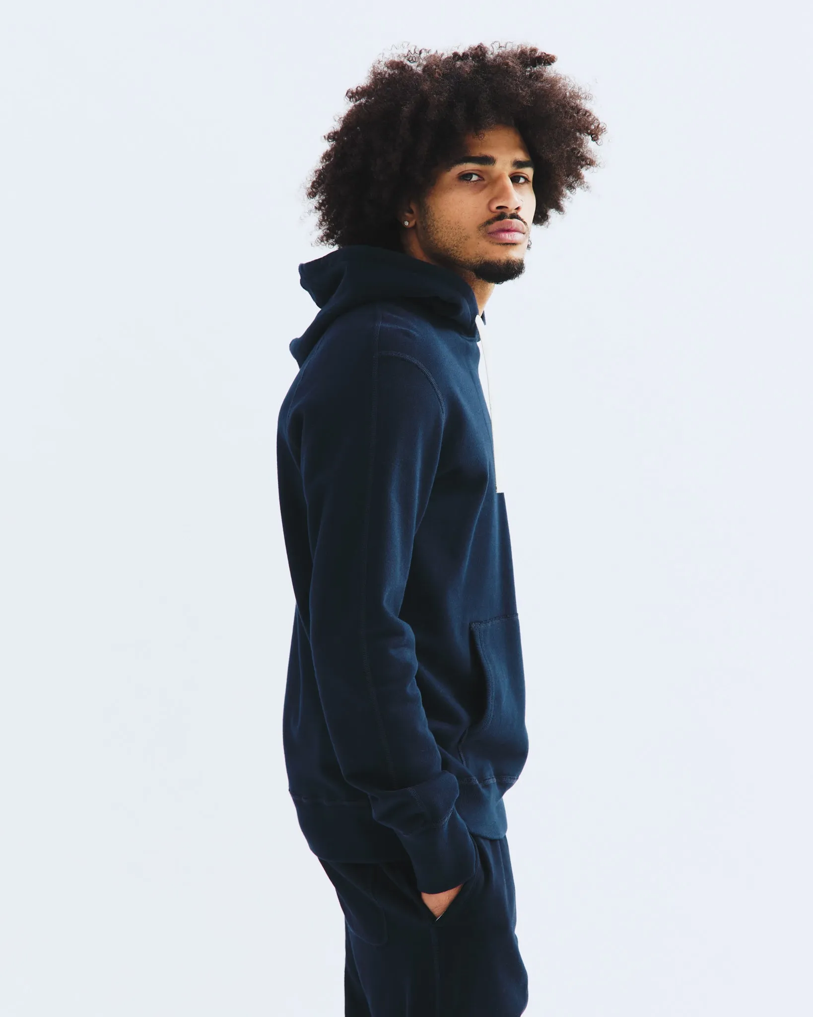 Midweight Terry Slim Hoodie