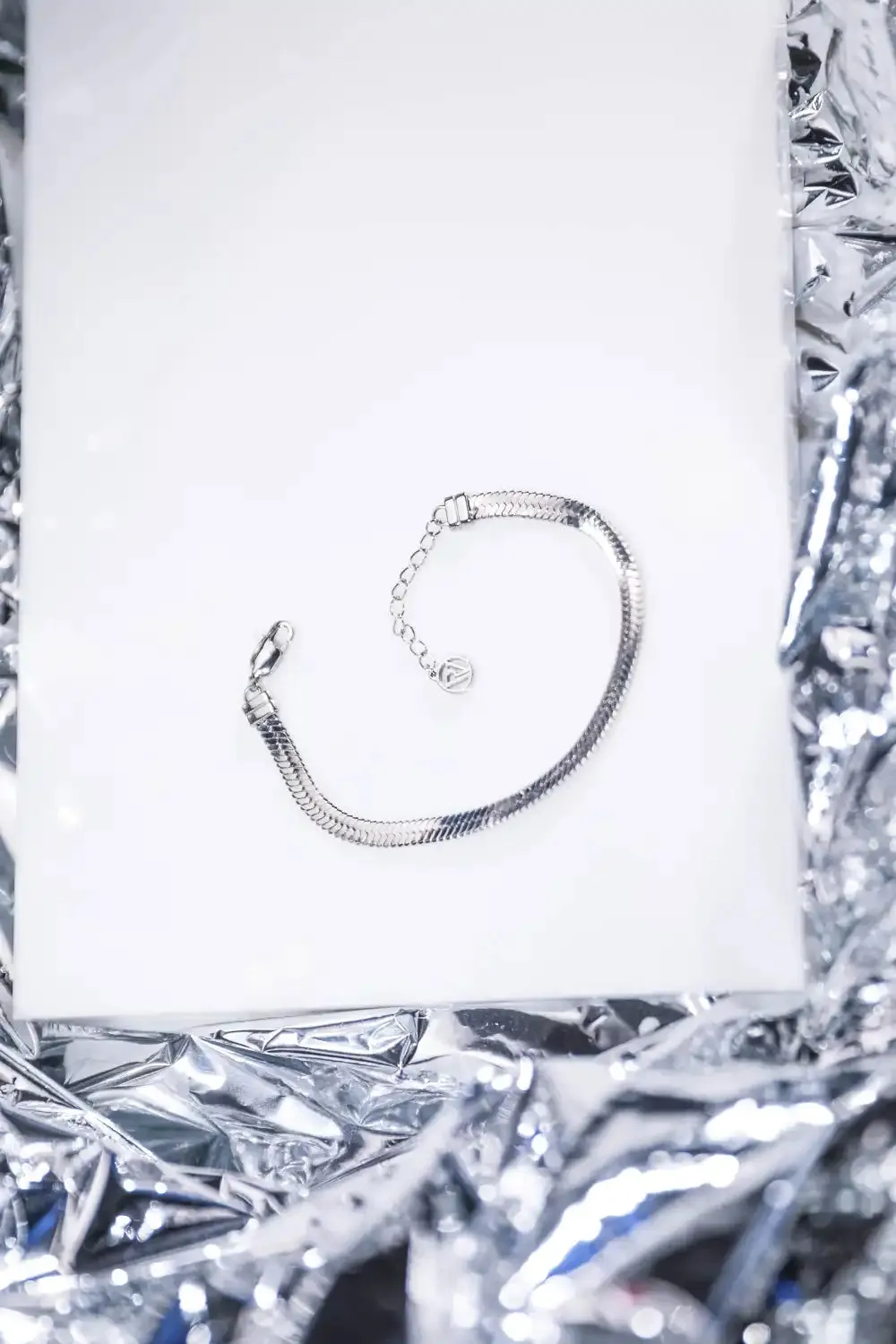 Molten Sleek Bracelet Silver