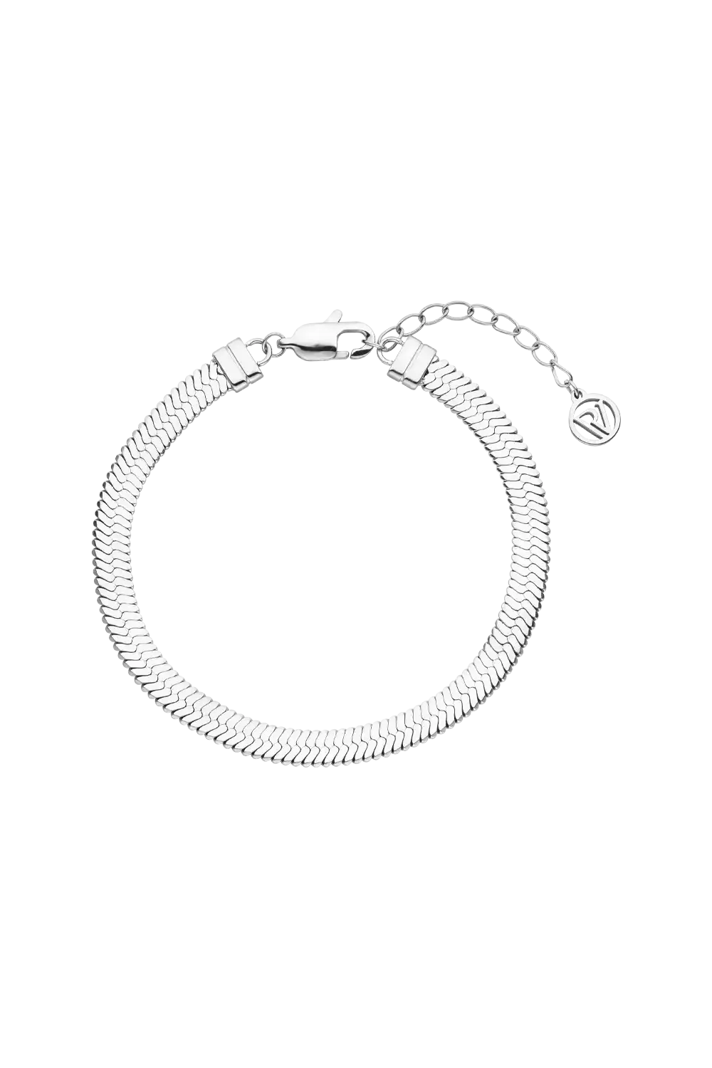 Molten Sleek Bracelet Silver