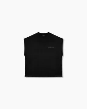 Muscle Tee - Muted Black