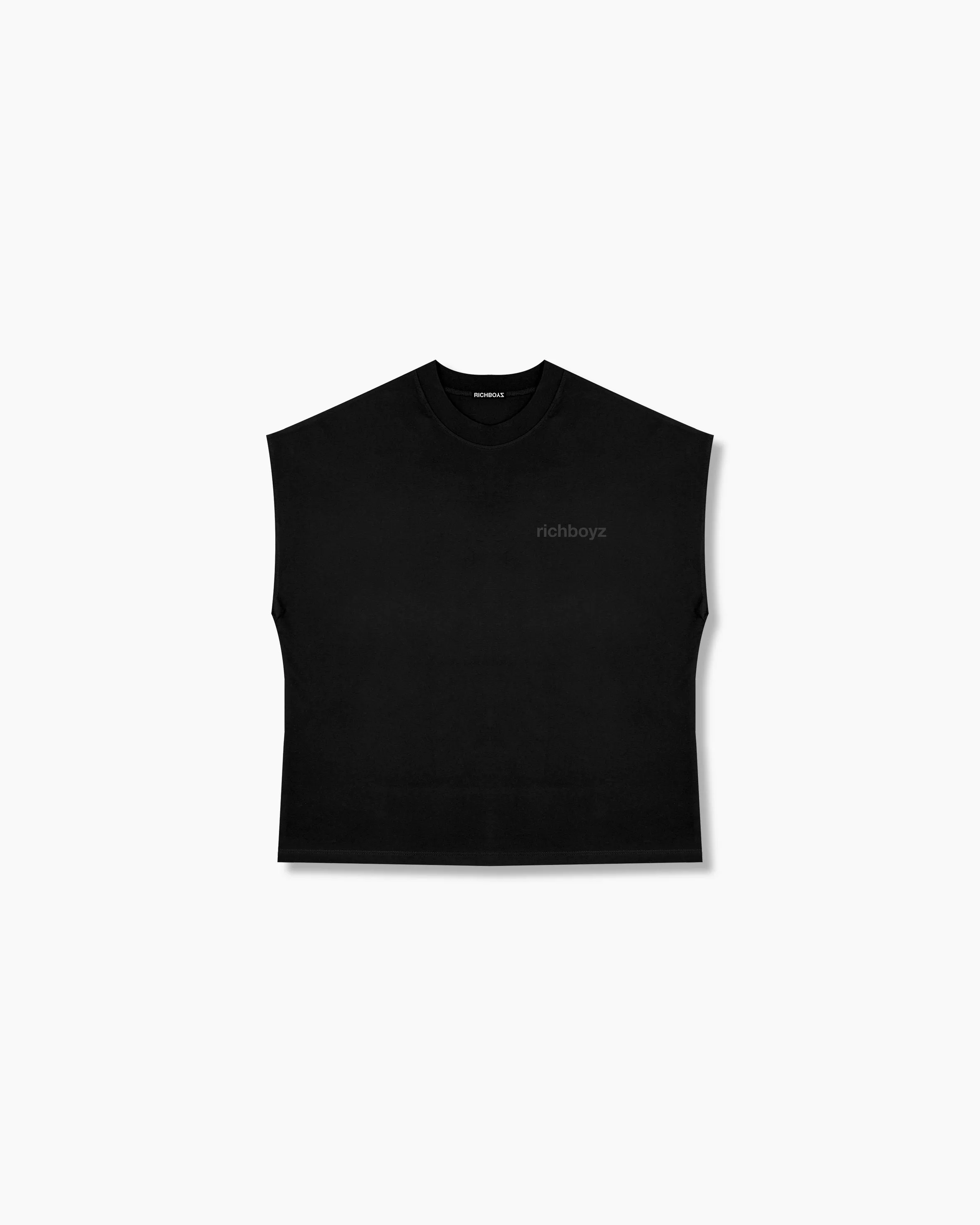 Muscle Tee - Muted Black