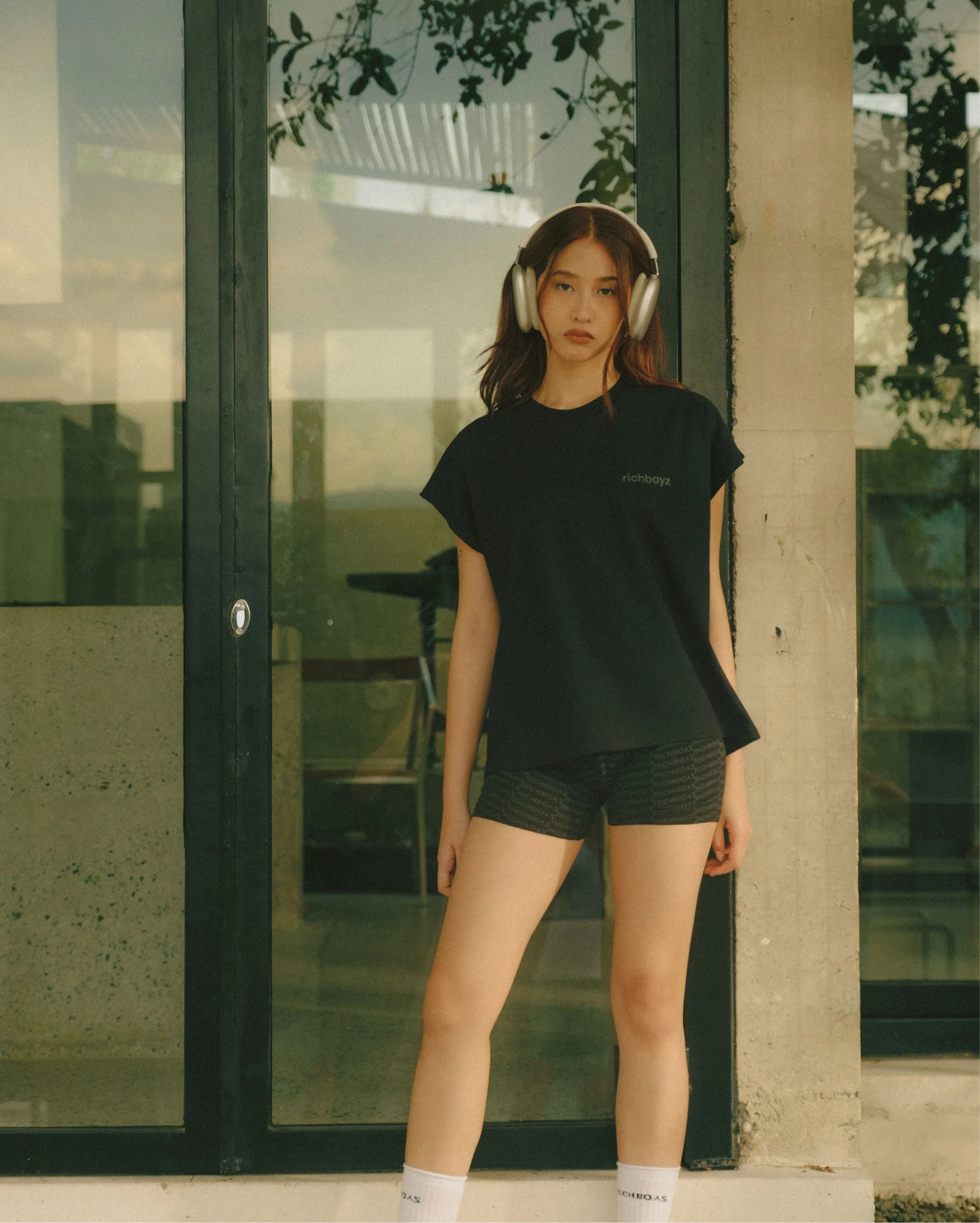 Muscle Tee - Muted Black