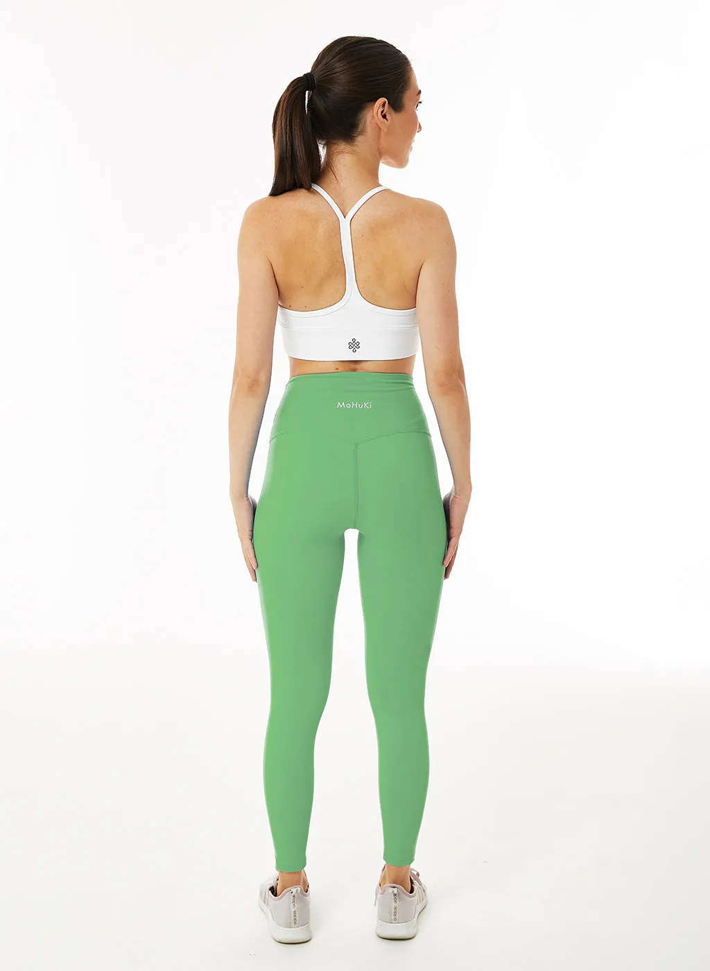 Olivia High Waisted Legging - Bright Green