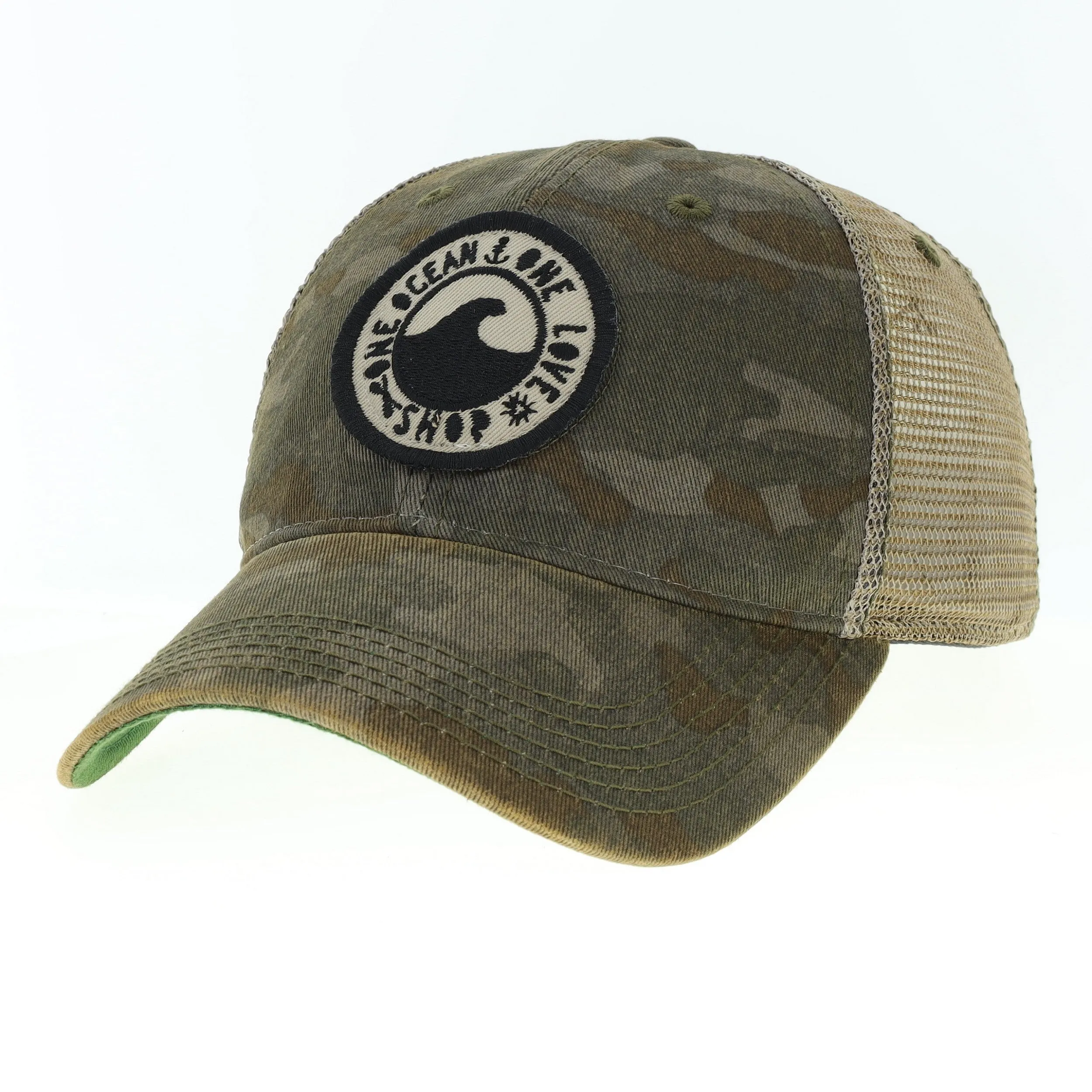 One Ocean Muted Camo Mesh Hat