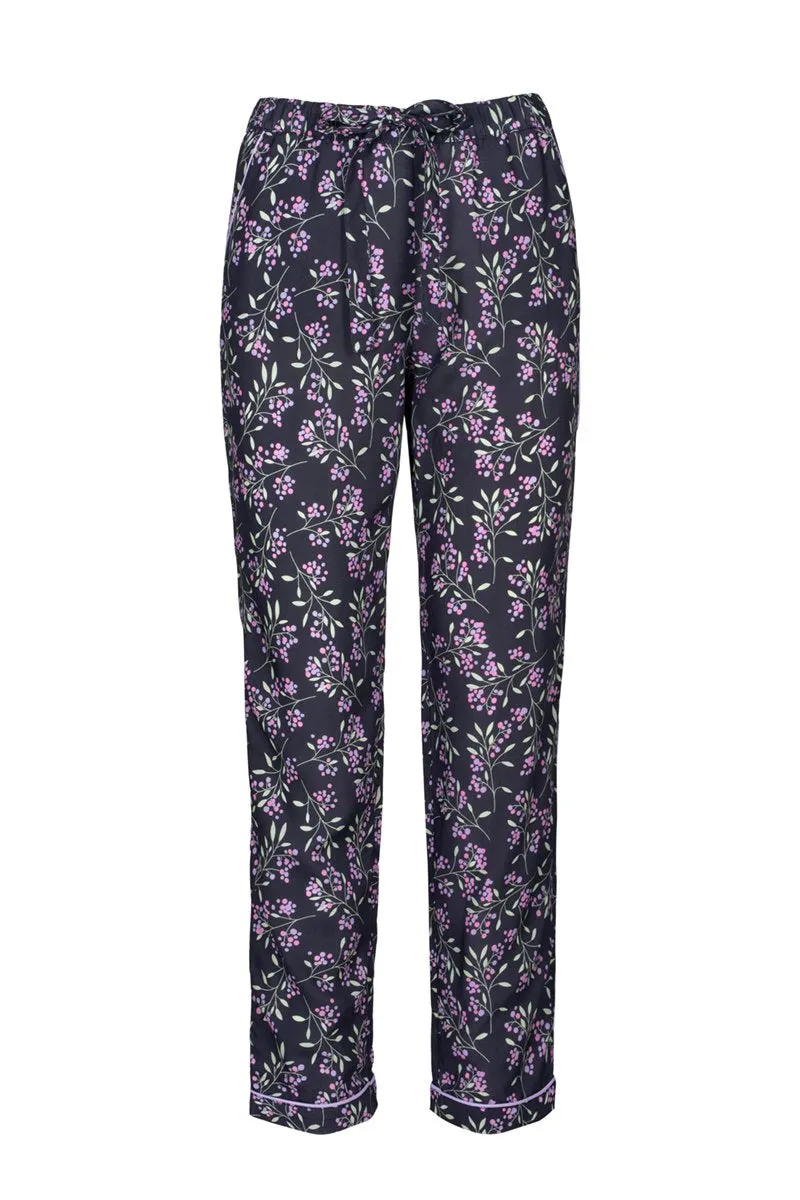 pants funky flowers