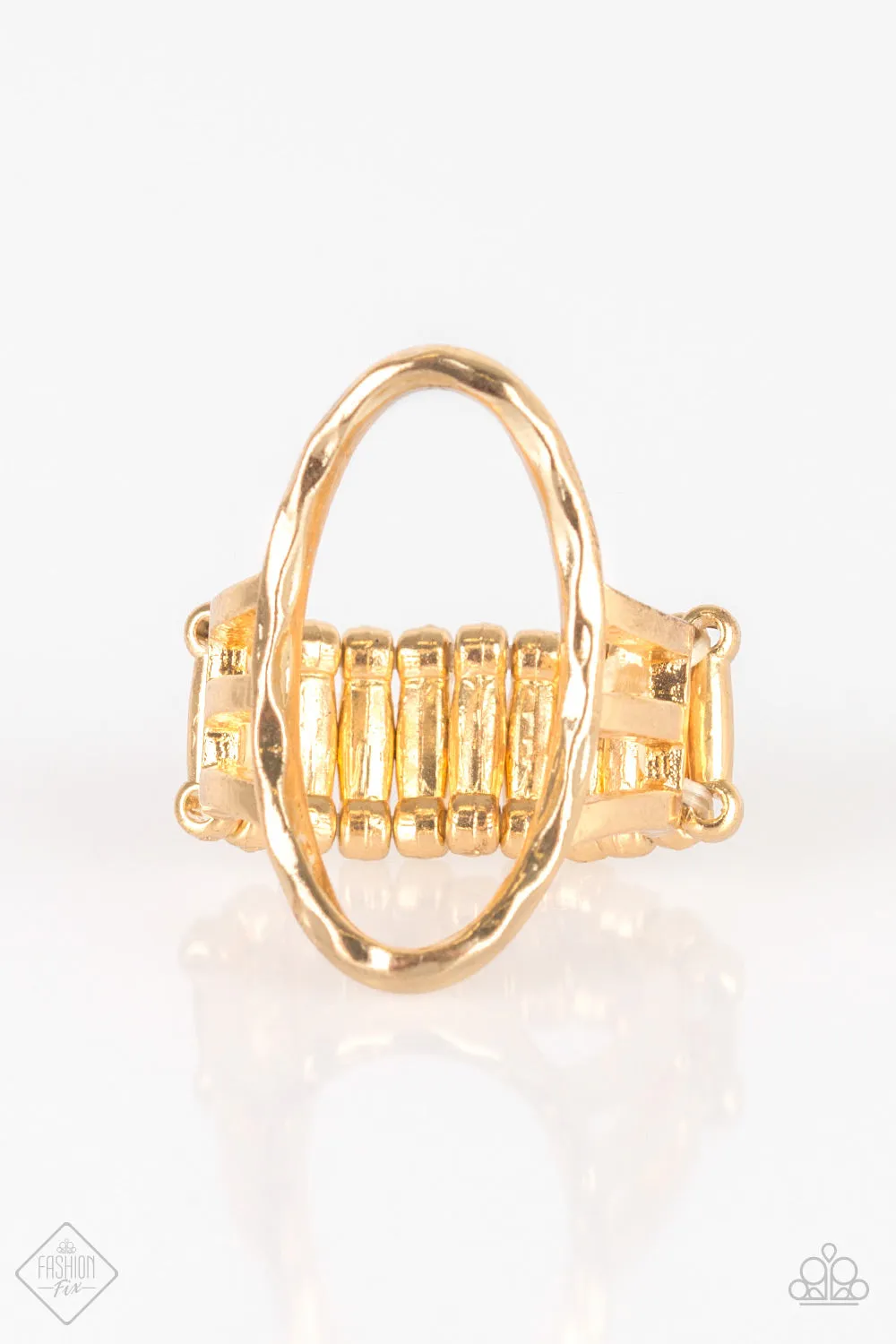 Paparazzi Center Chic Gold Ring