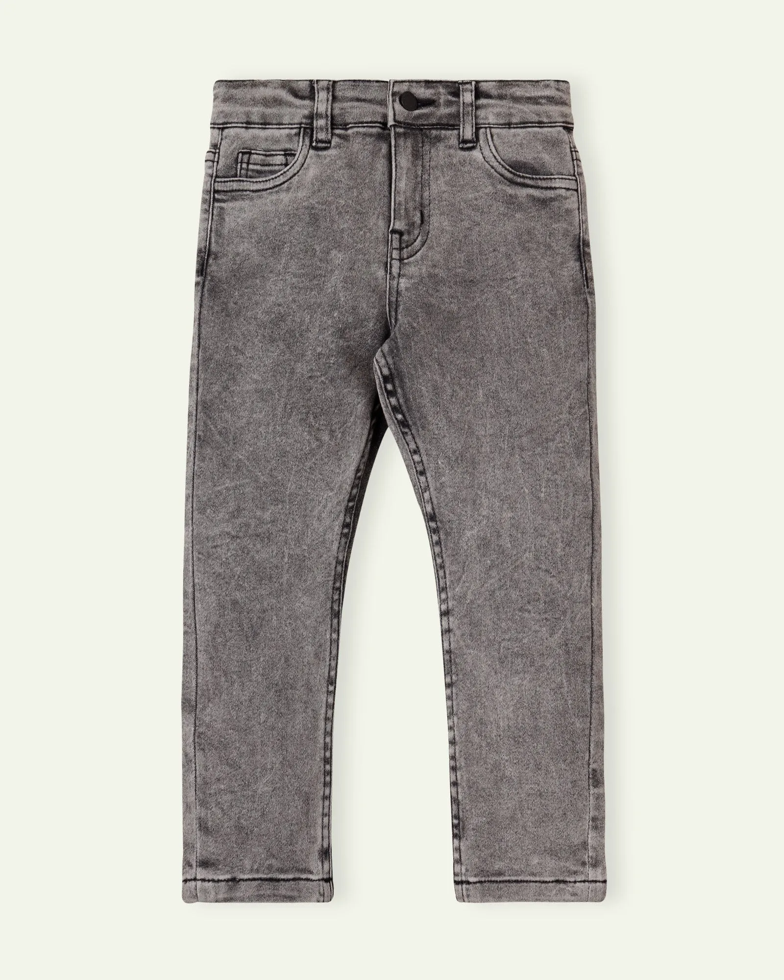 Random Wash Slim Fit Jeans