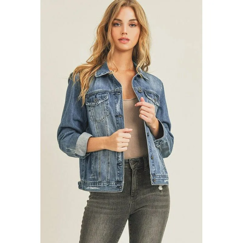 Relaxed Fit Classic Denim Jacket