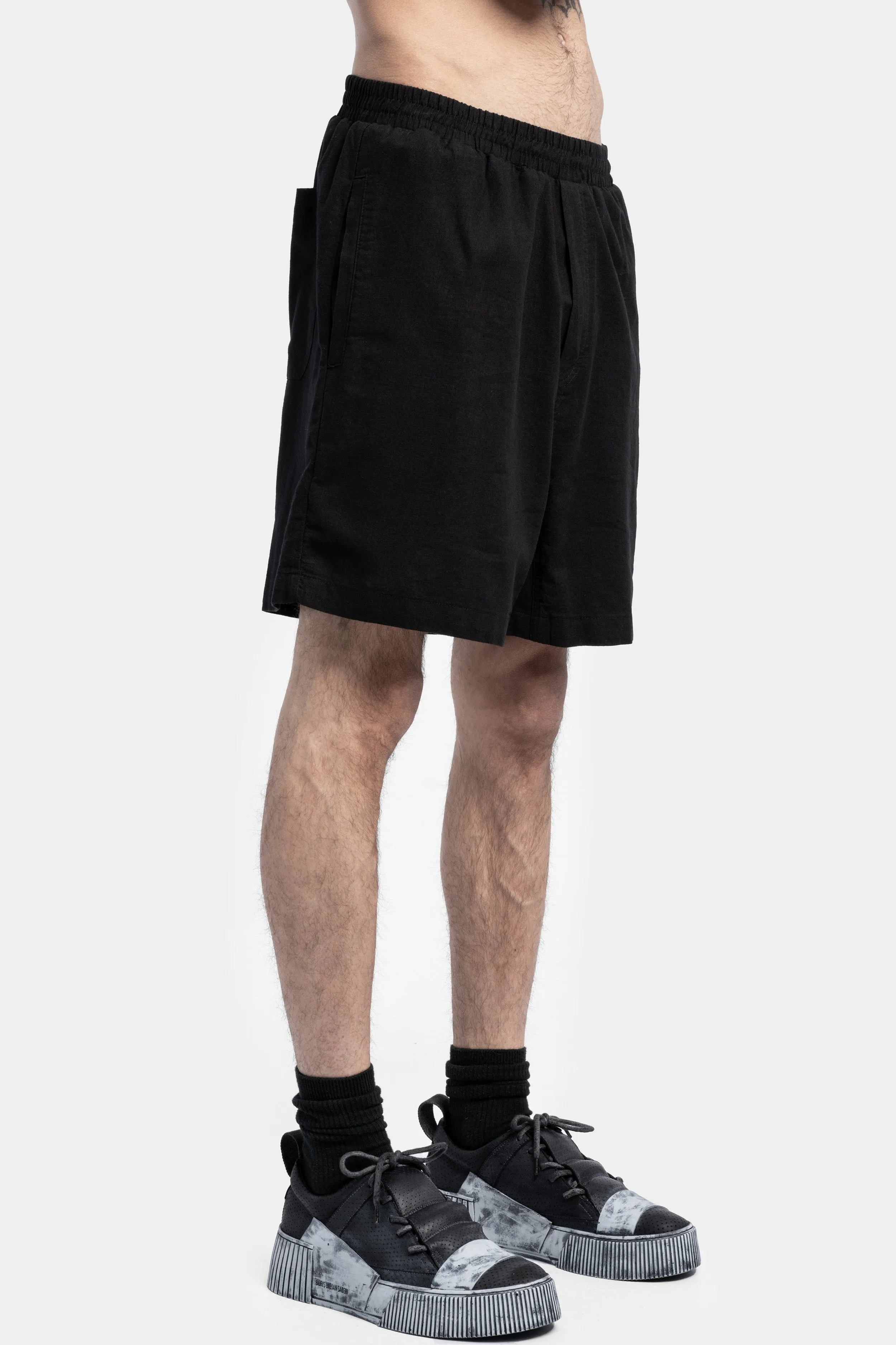 Relaxed Shorts, Black