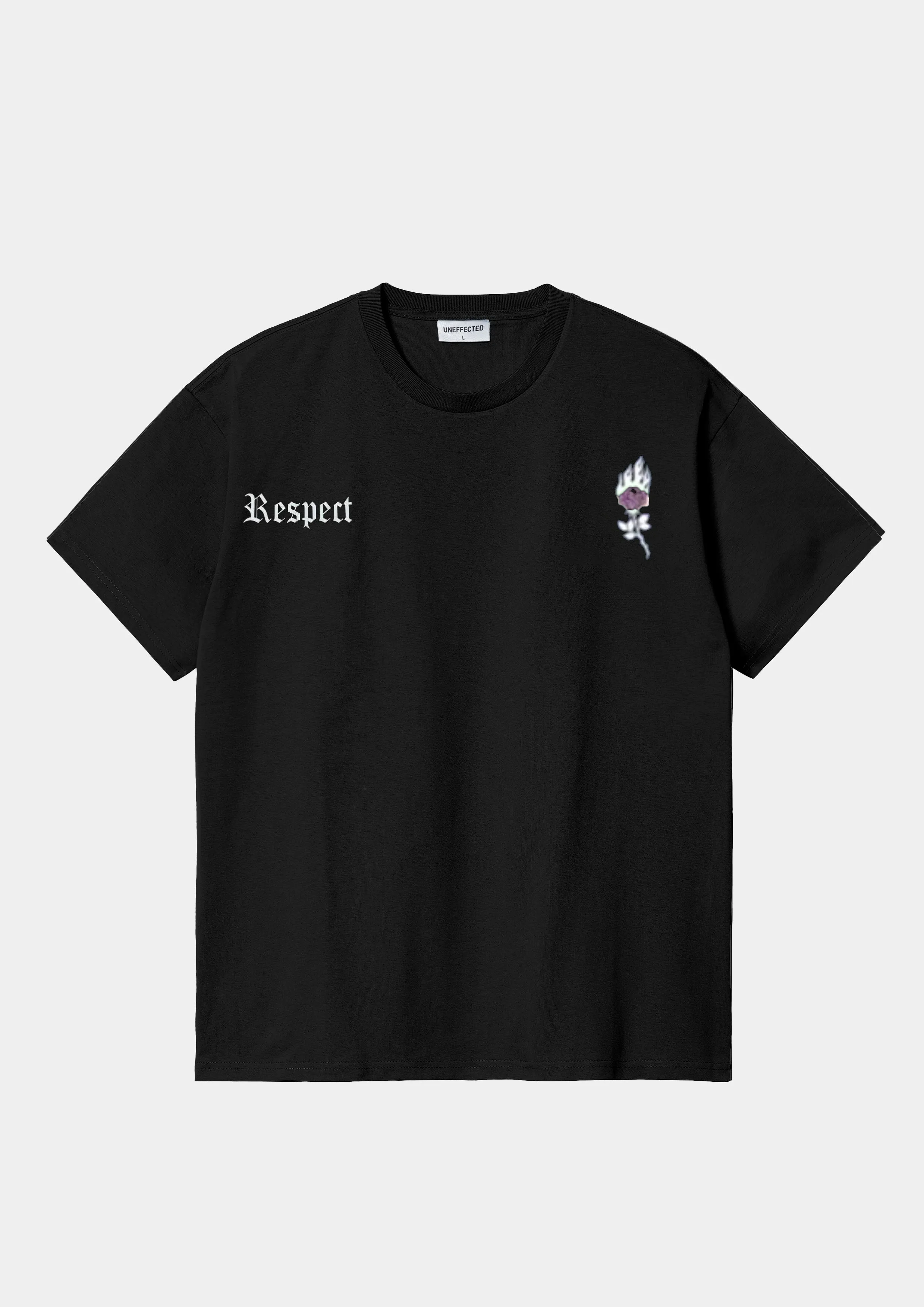 Respect Relaxed Fit Premium Tee Black