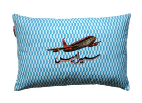 Samiramis Airplane | Velvet Cushion