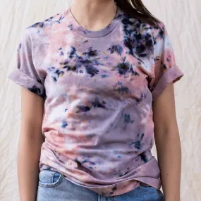 Sandstorm rusted black tie dye cotton tee unique funky style