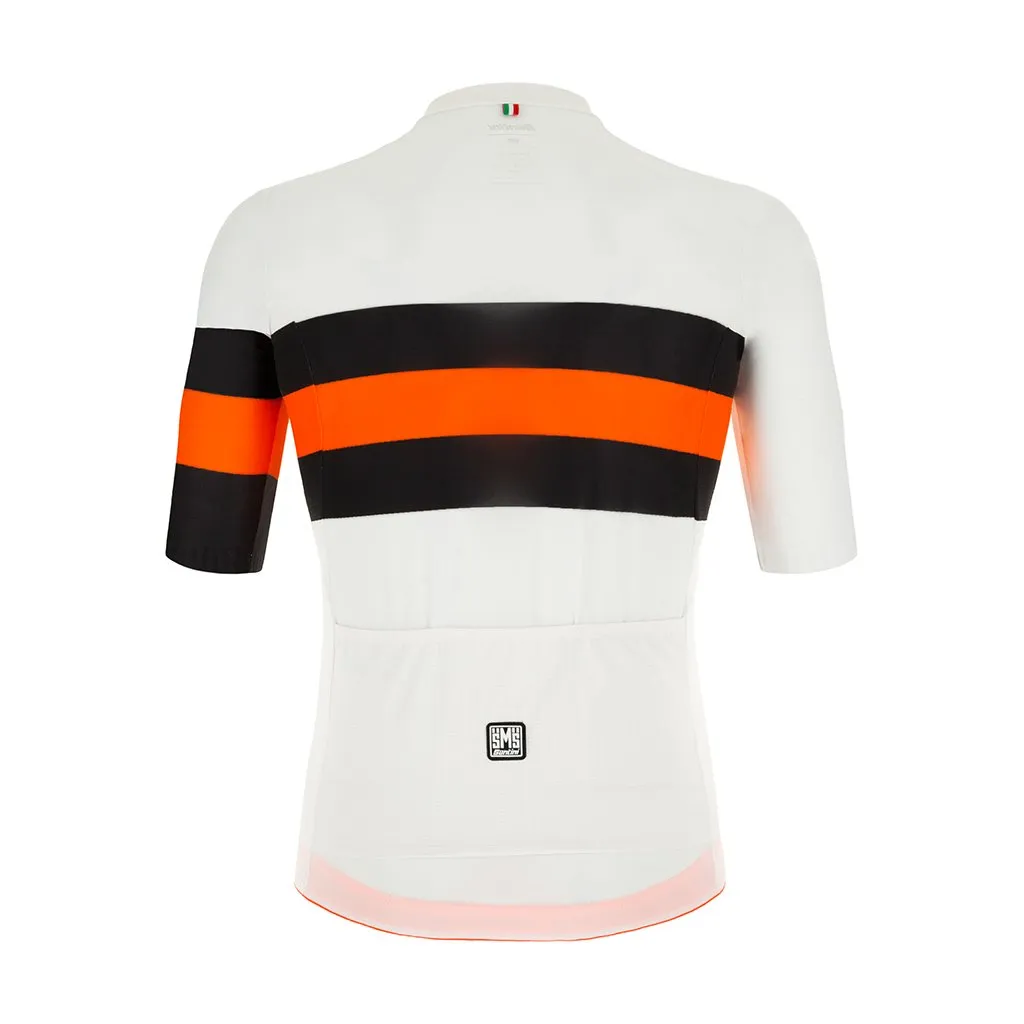 Santini Eco Sleek Bengal Jersey - White