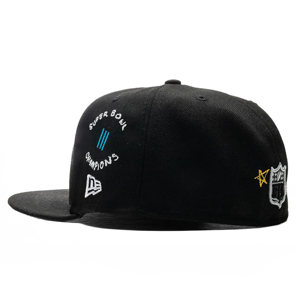 Scribble 59FIFTY Fitted - Las Vegas Raiders