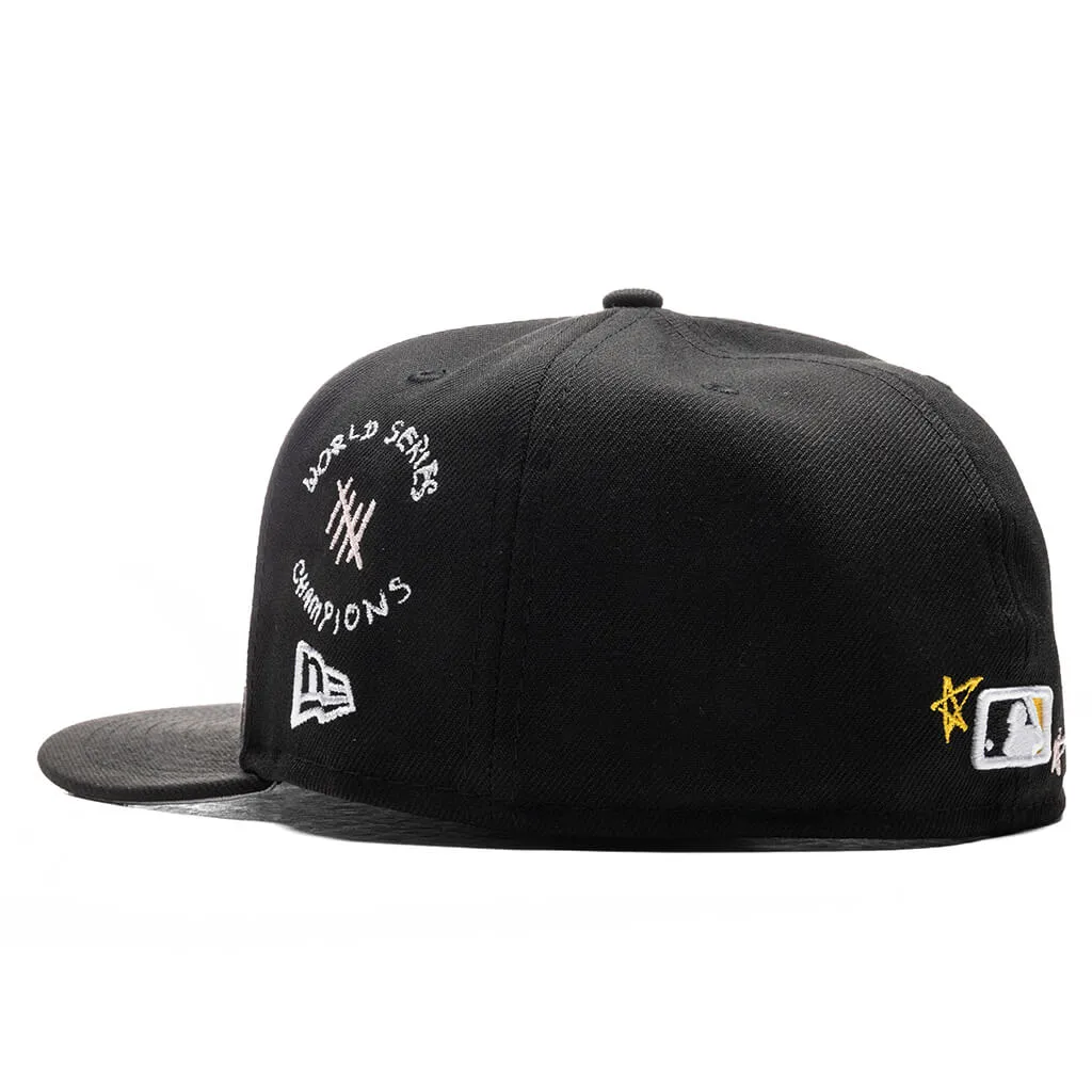 Pittsburgh Pirates Scribble 59FIFTY Fitted Cap