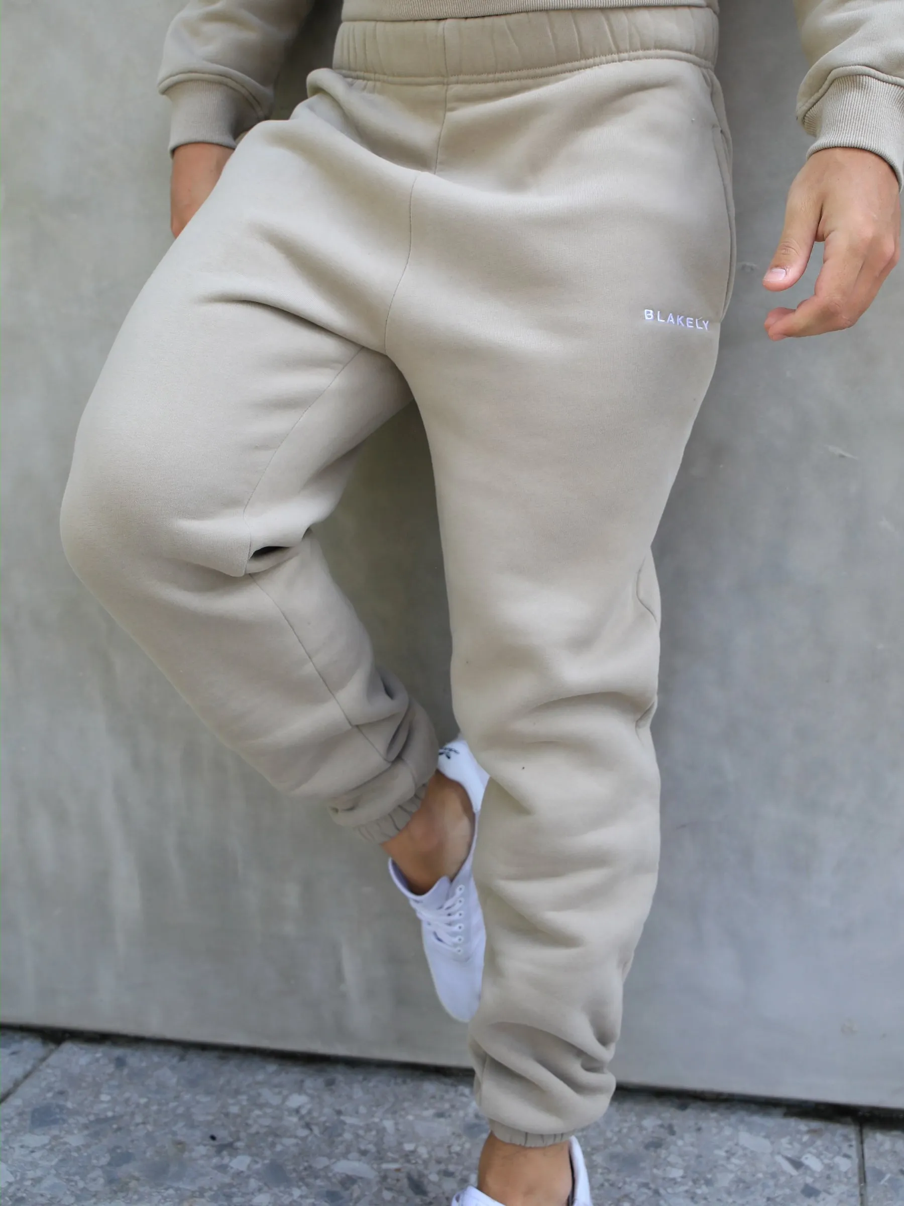 Series Relaxed Sweatpants - Washed Khaki