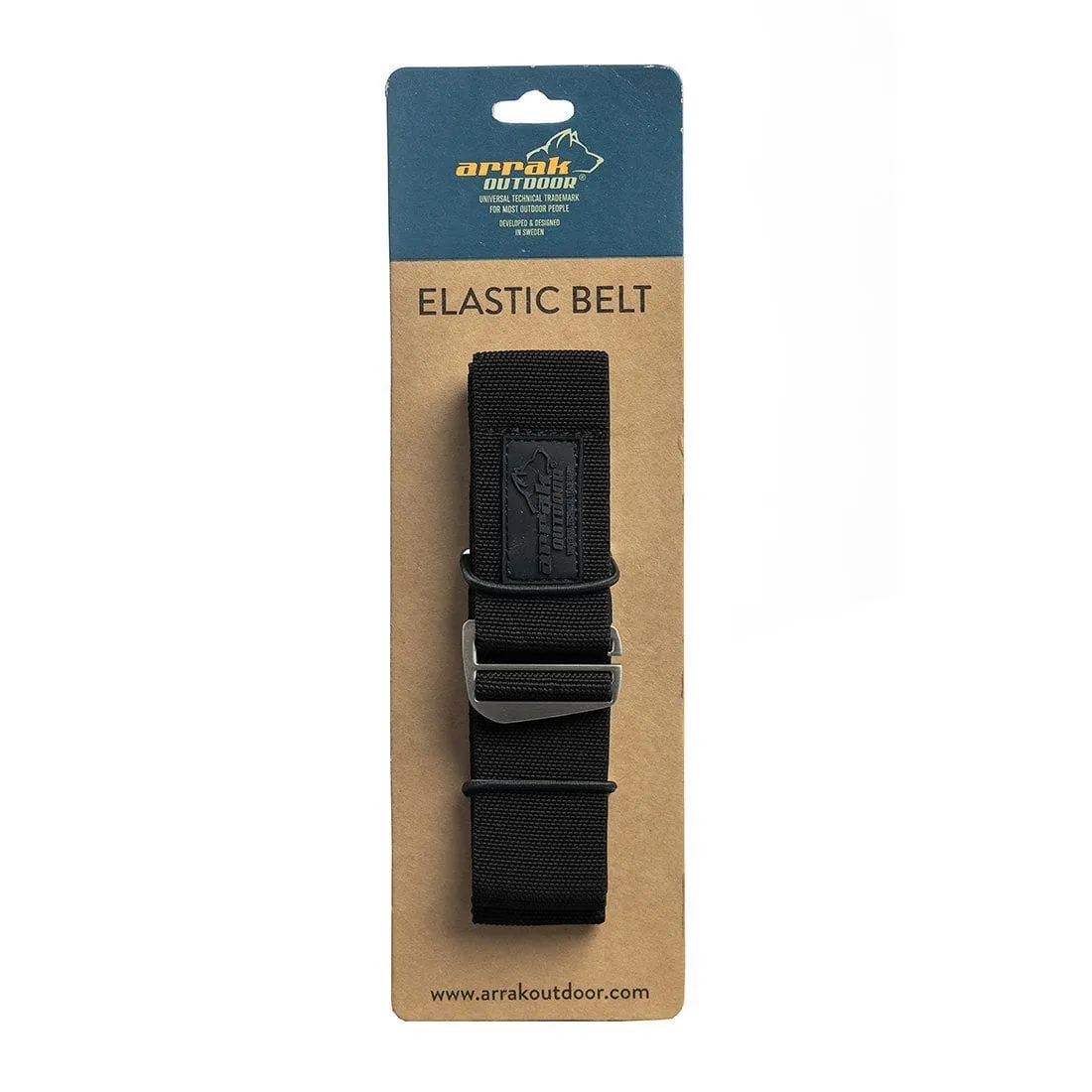 Sleek Elastic Belt (Black)