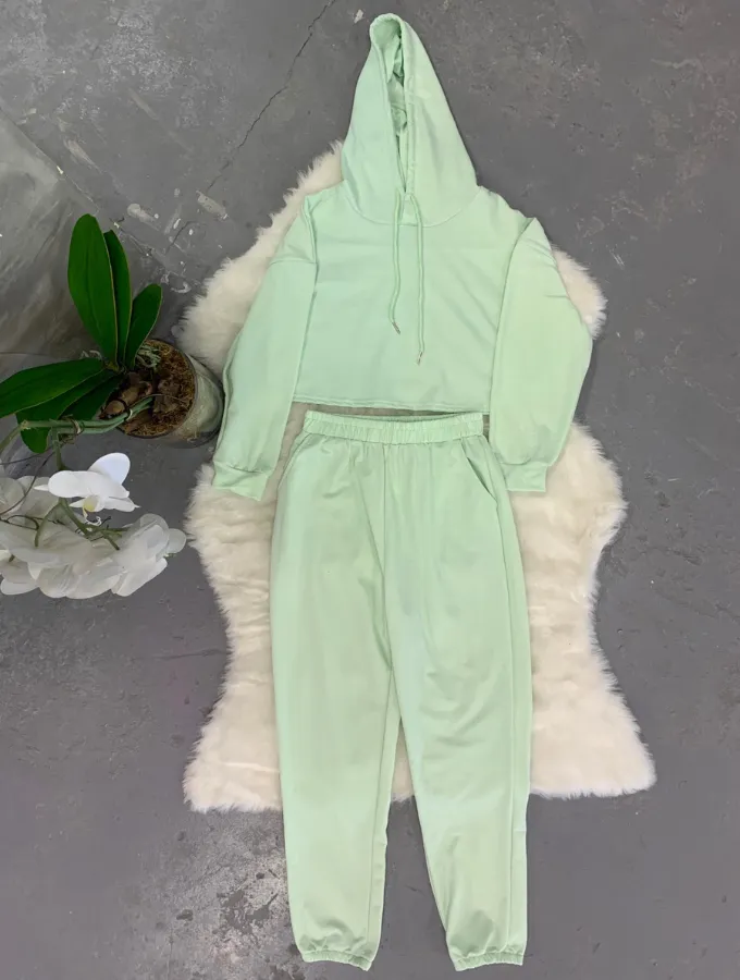 SLEEK FIT TRACKSUIT - MINT