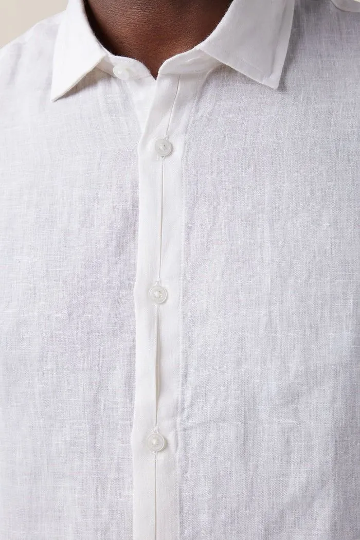 Sleek Shirt | Linen Chambray