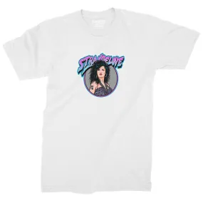 StrangeLove Velvet Tee White