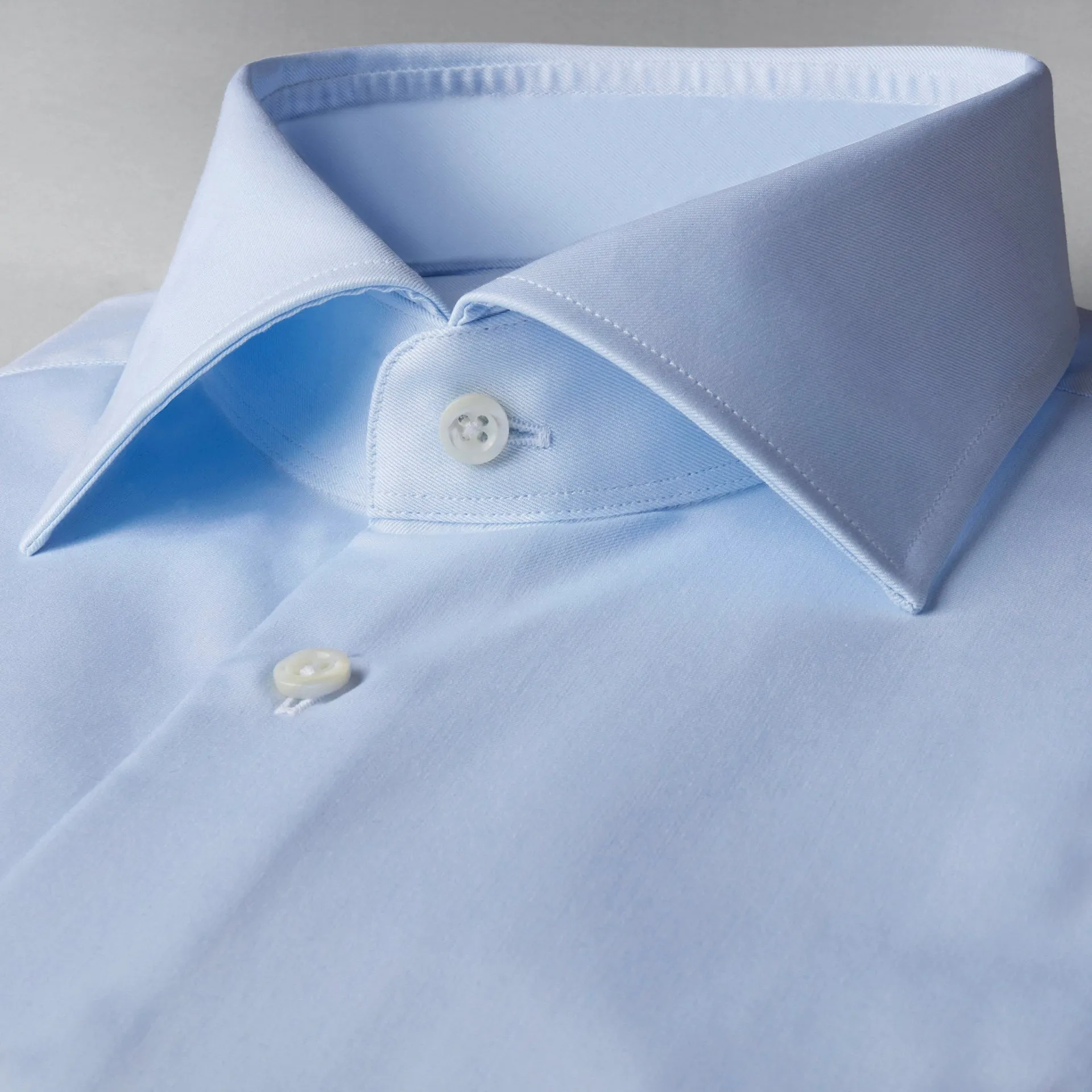 Superior Twill Shirt/Fitted | Light Blue