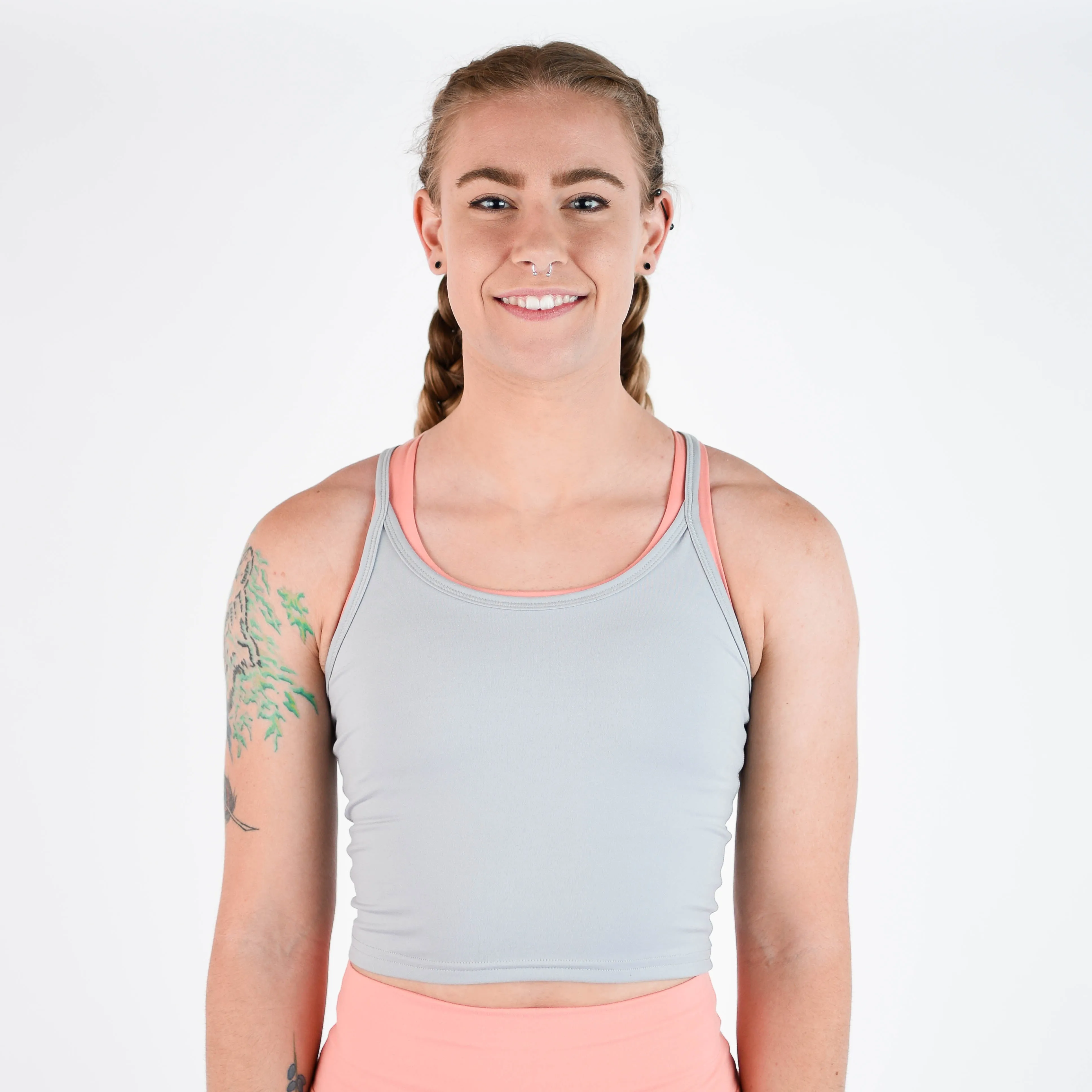 Switch Up Crop Tank - Fitted