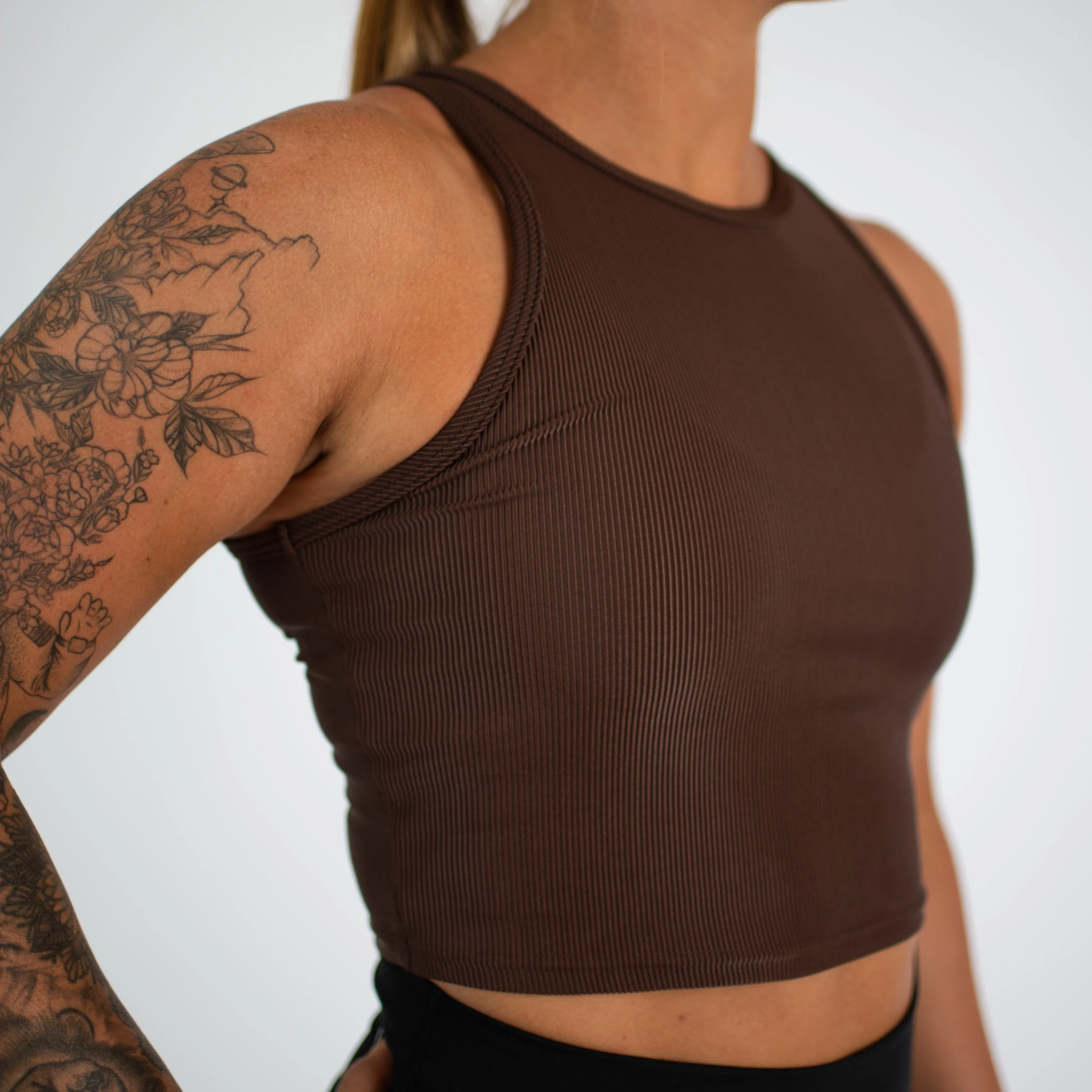 Tempo Crop Tank - Fitted