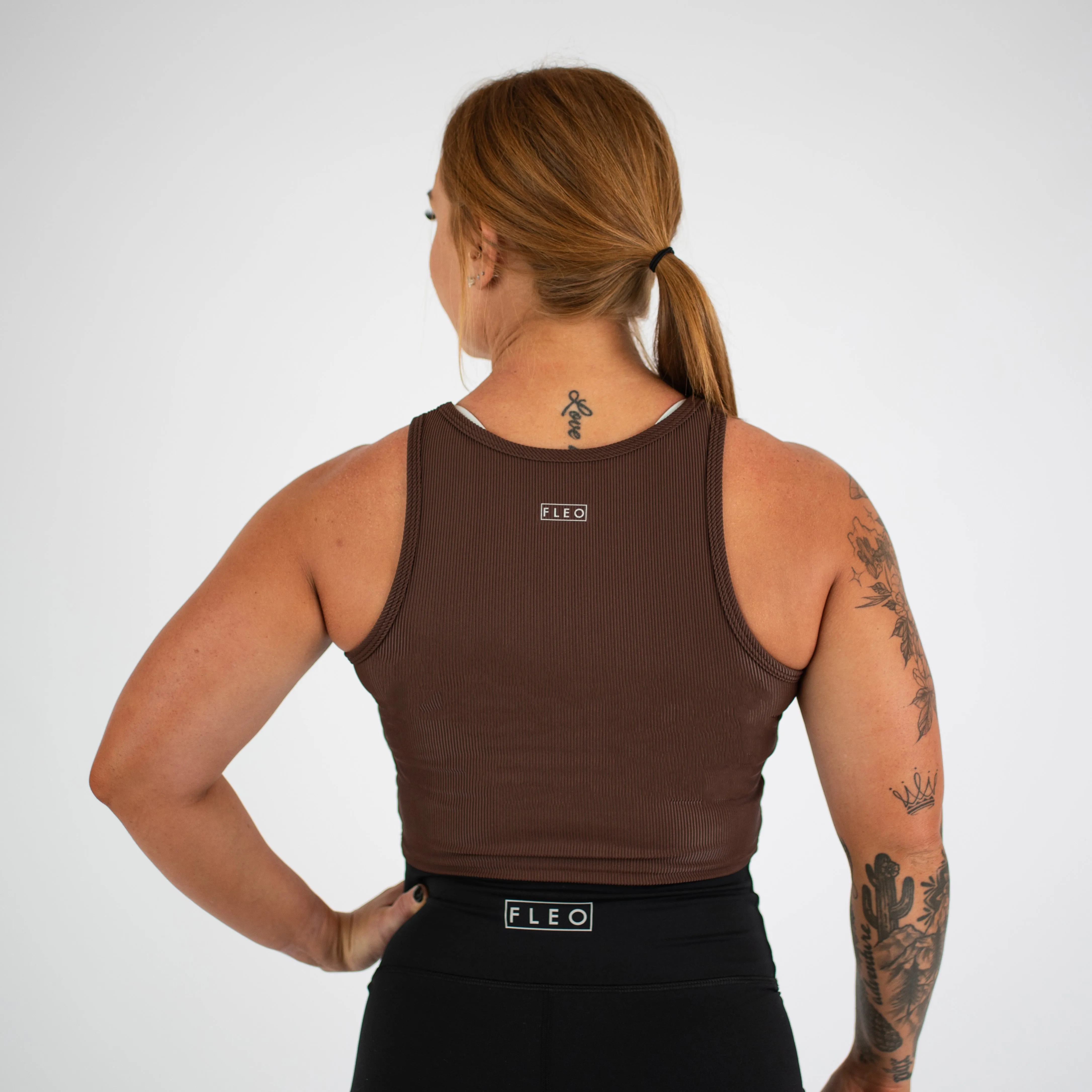 Tempo Crop Tank - Fitted