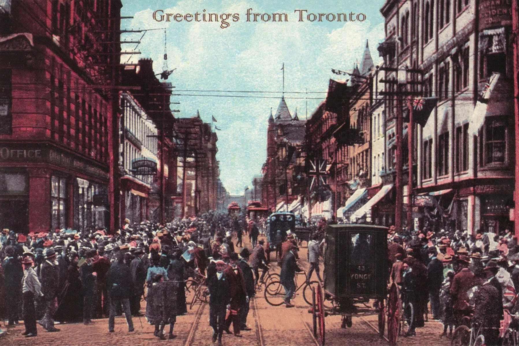 Toronto Vintage Postcard