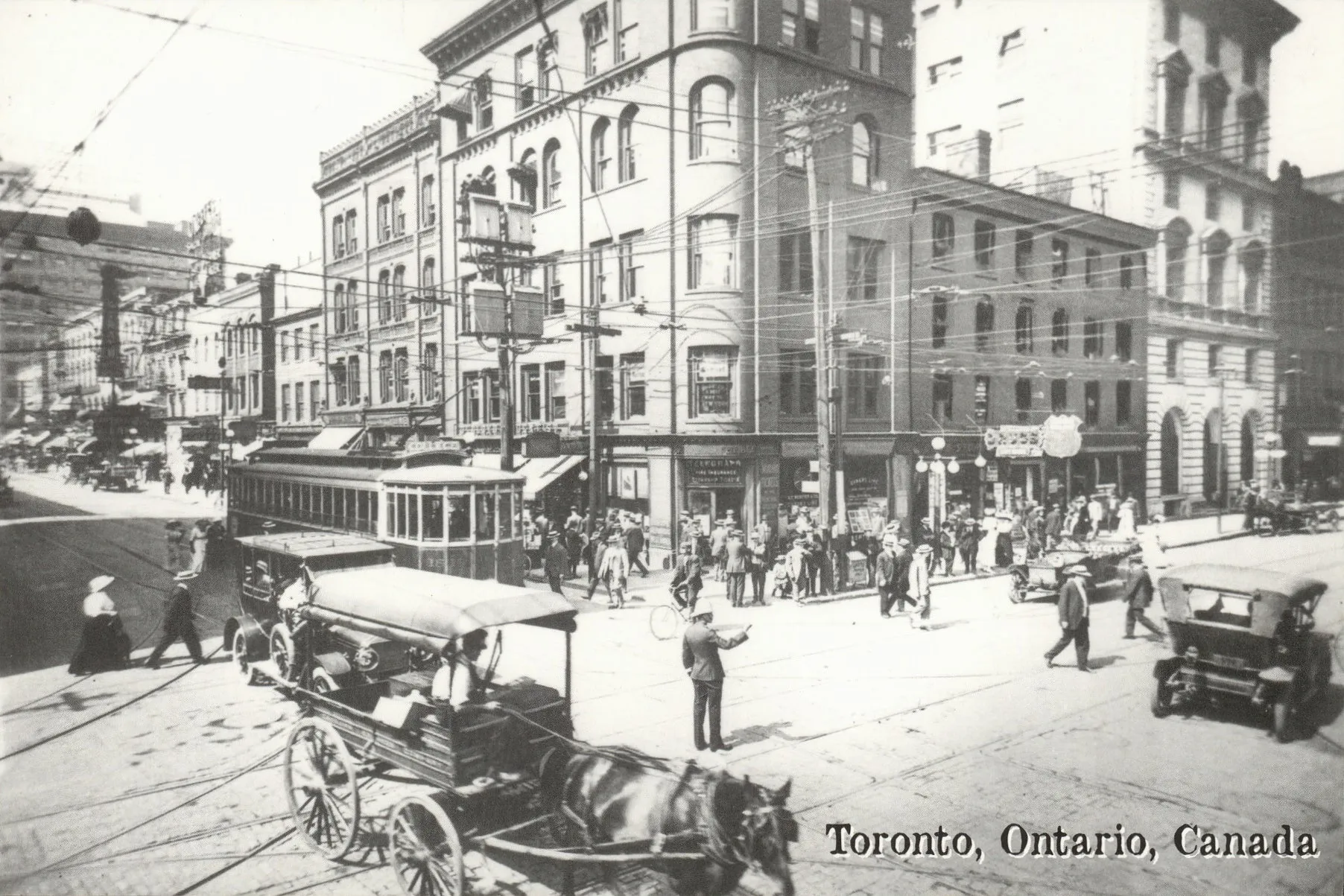 Toronto Vintage Postcard