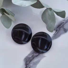 Vintage earrings - Black