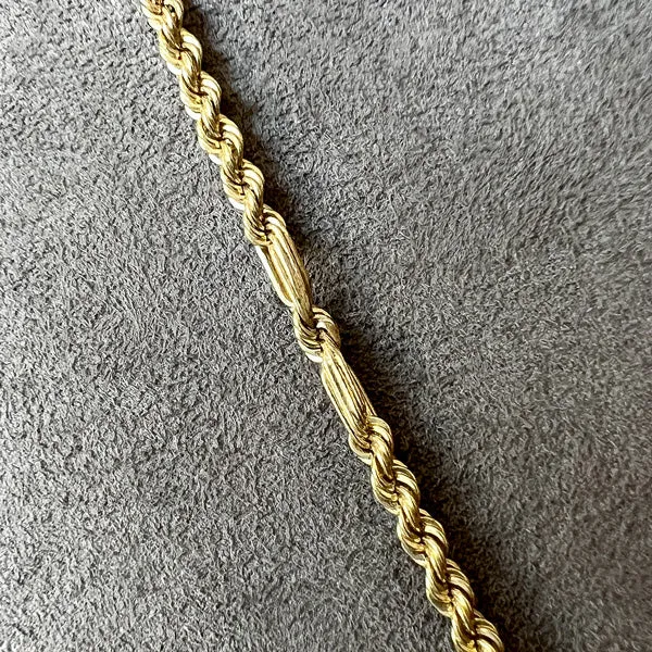 Vintage Fancy Rope Chain